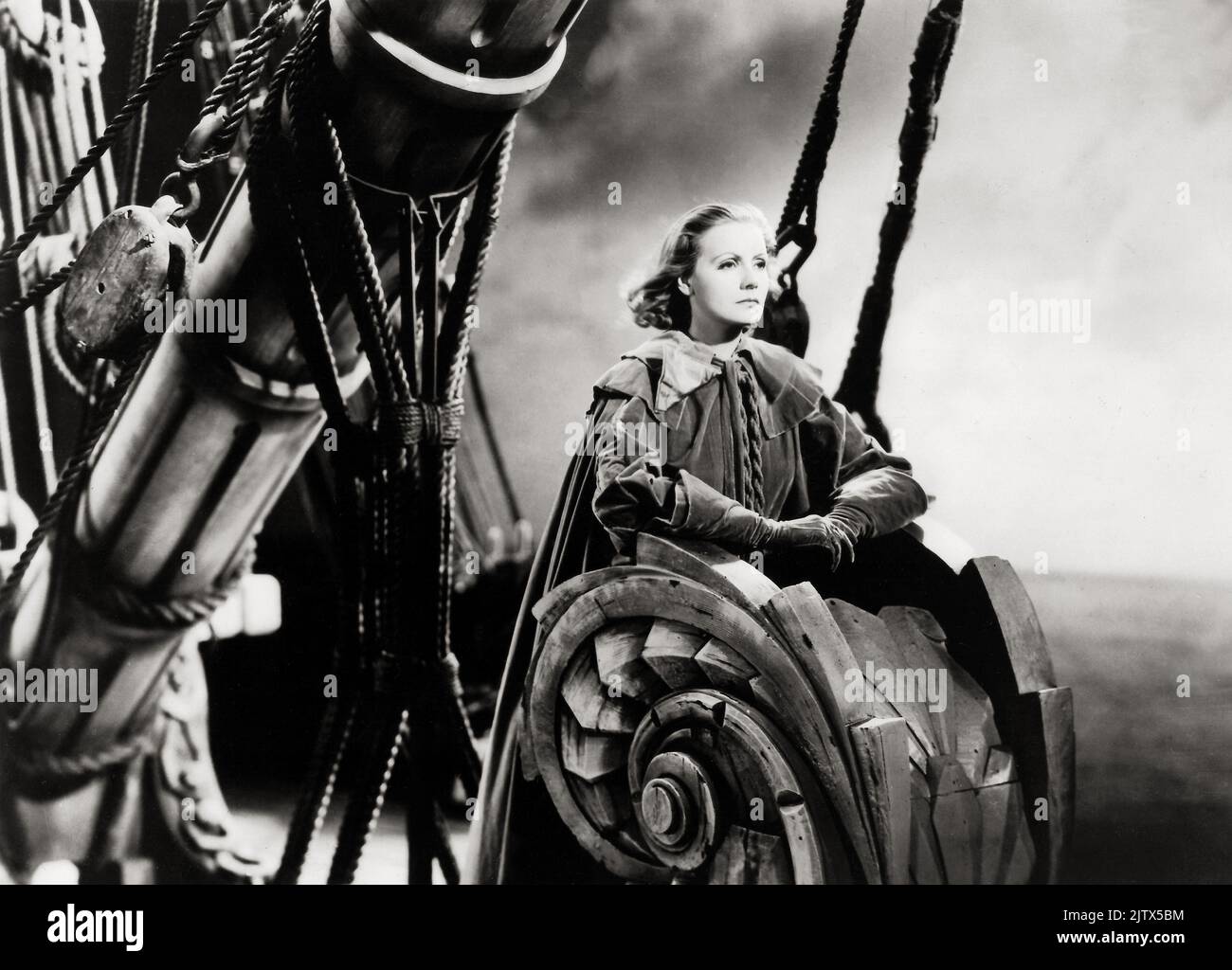 GRETA Garbo dans la reine Christina (1933) photo de Clarence Sinclair Bull Banque D'Images