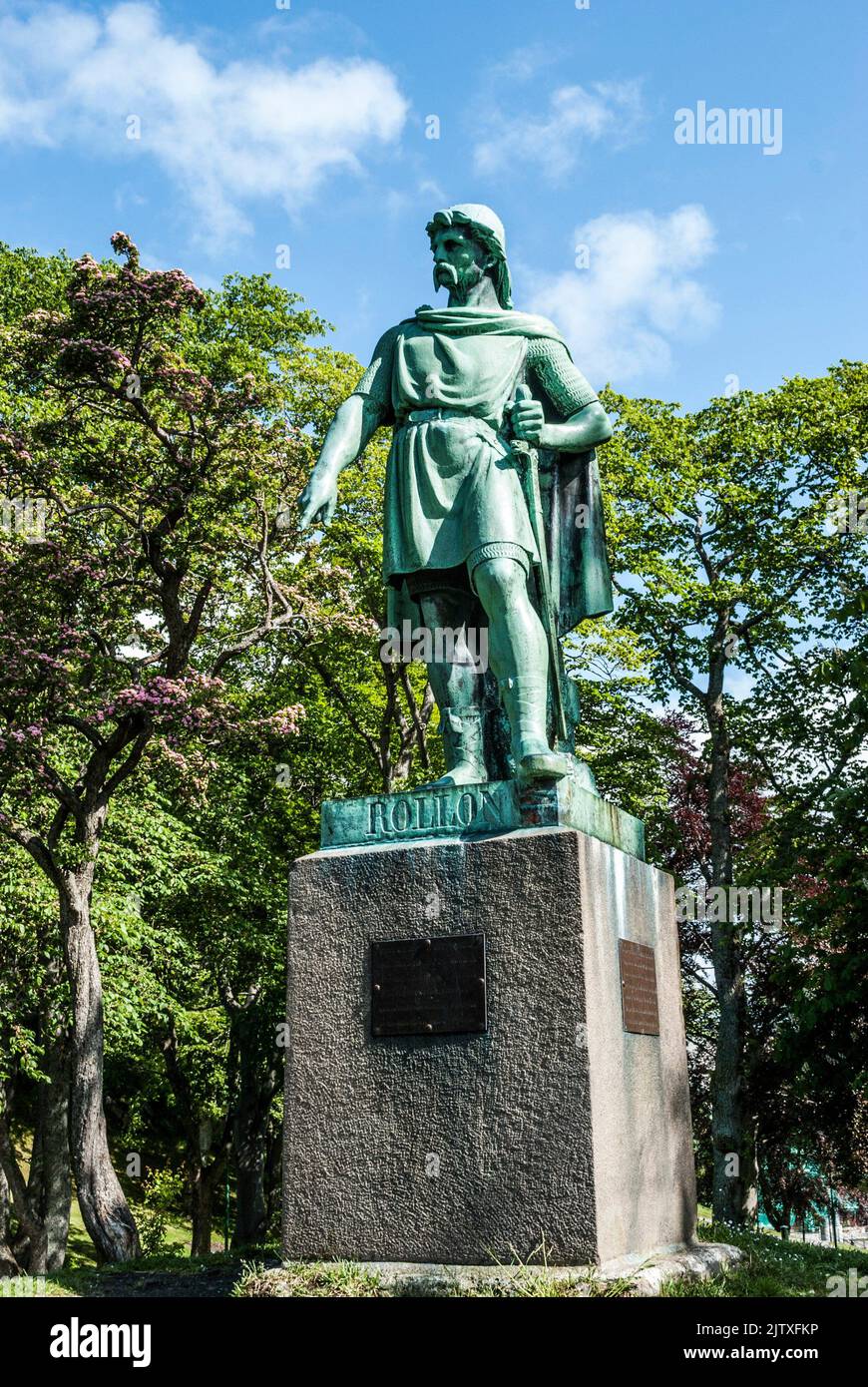 Rollo viking statue Banque de photographies et d’images à haute