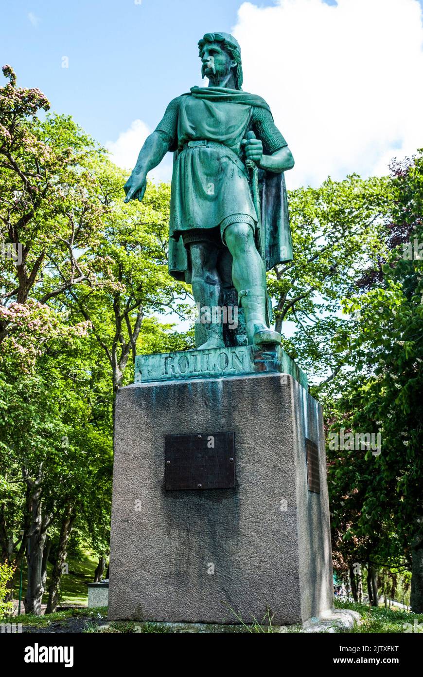 Rollo viking statue Banque de photographies et d’images à haute