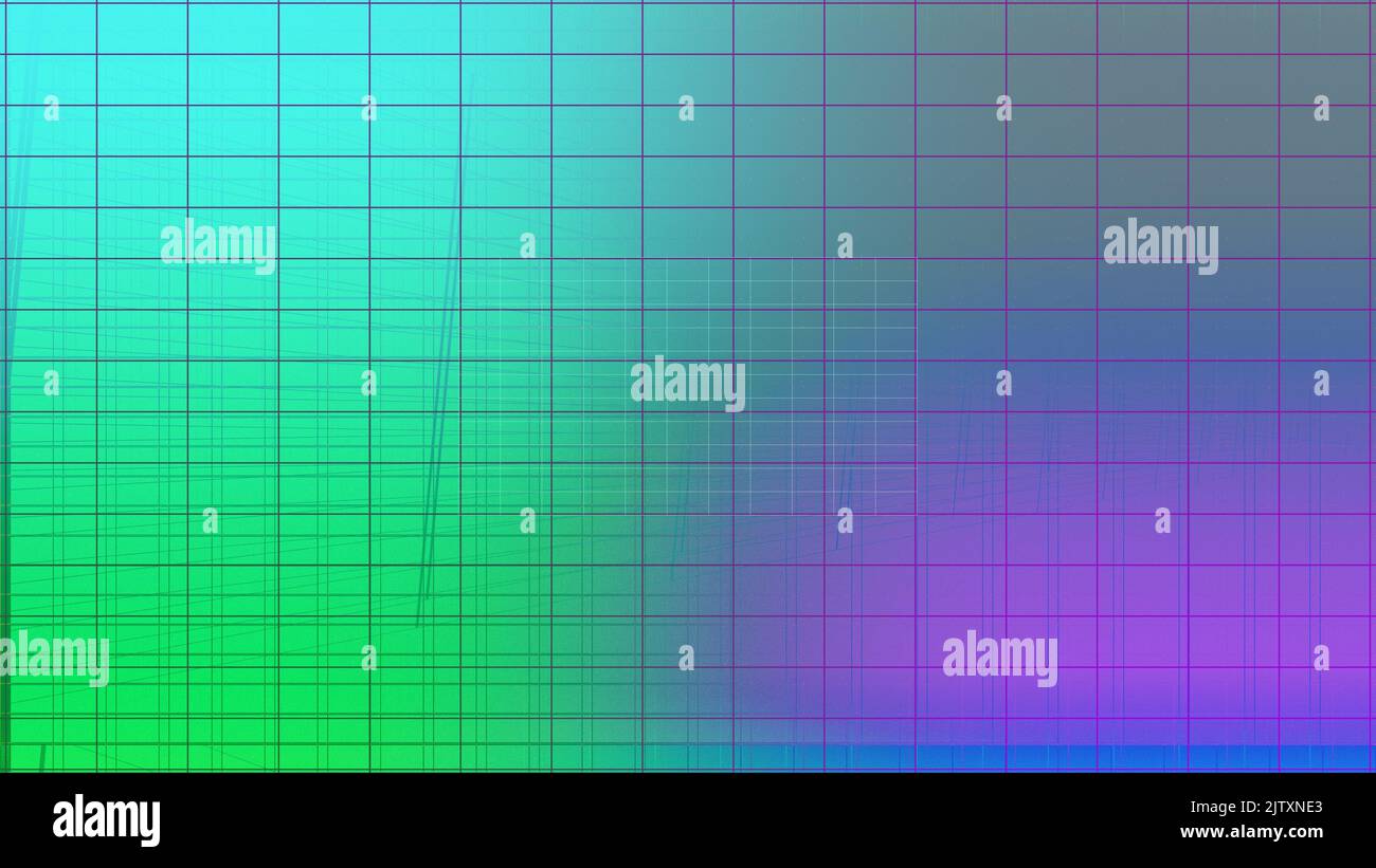 Une image d'arrière-plan abstraite de la grille d'art de Glitch. Banque D'Images