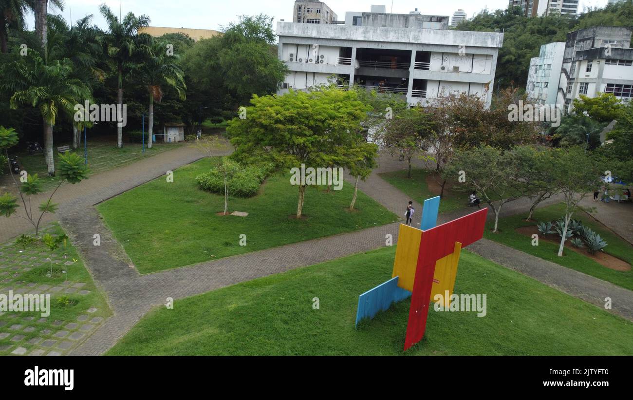 salvador, bahia, brésil - 1 septembre 2022 : Fédération de classe, sur le campus Ondina de l'Université fédérale de Bahia, dans la ville de Salvador. Banque D'Images