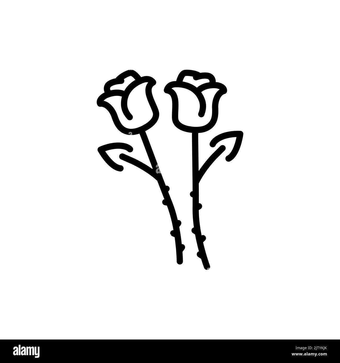 Icône de ligne rose. Pictogramme pour page Web Image Vectorielle Stock ...