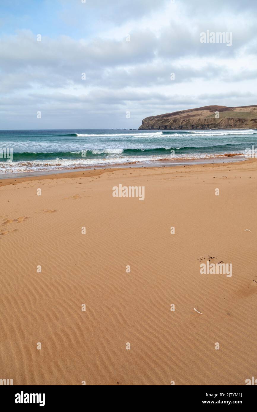 melvich Beach le long de la côte nord 500 dans les Highlands écossais, en Écosse Banque D'Images