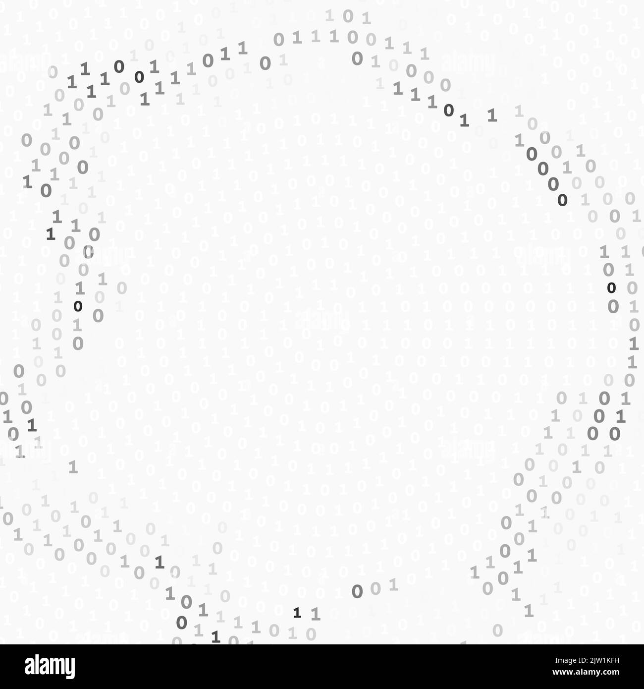 Concept hotspot. Diffusion numérique. Arrière-plan avec des chiffres et des zéros. Motif graphique vectoriel Illustration de Vecteur