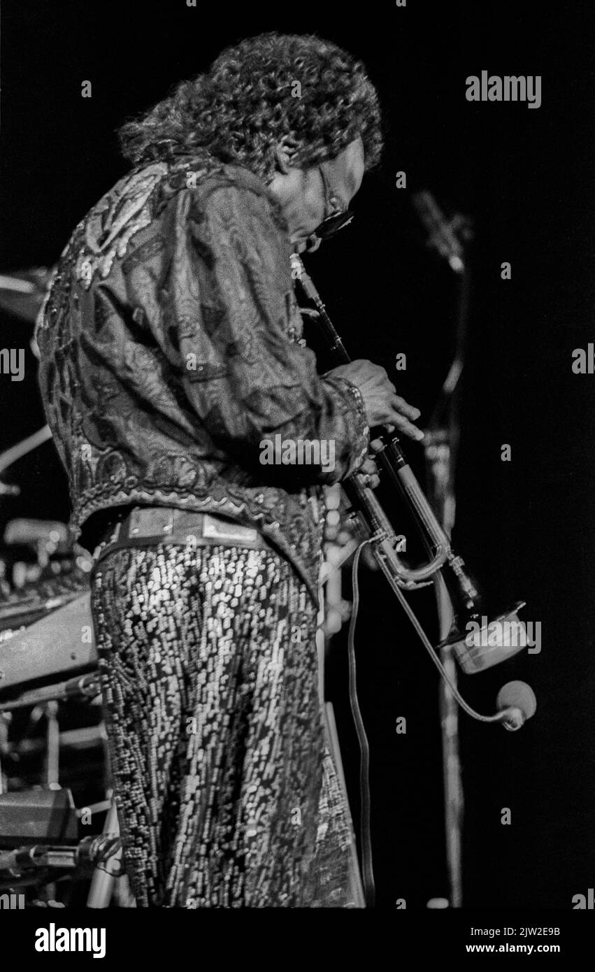 Pologne, Varsovie, 30. 10. 1988, Miles Davis, Jazz Jamboree, Palais de la Culture à Varsovie Banque D'Images