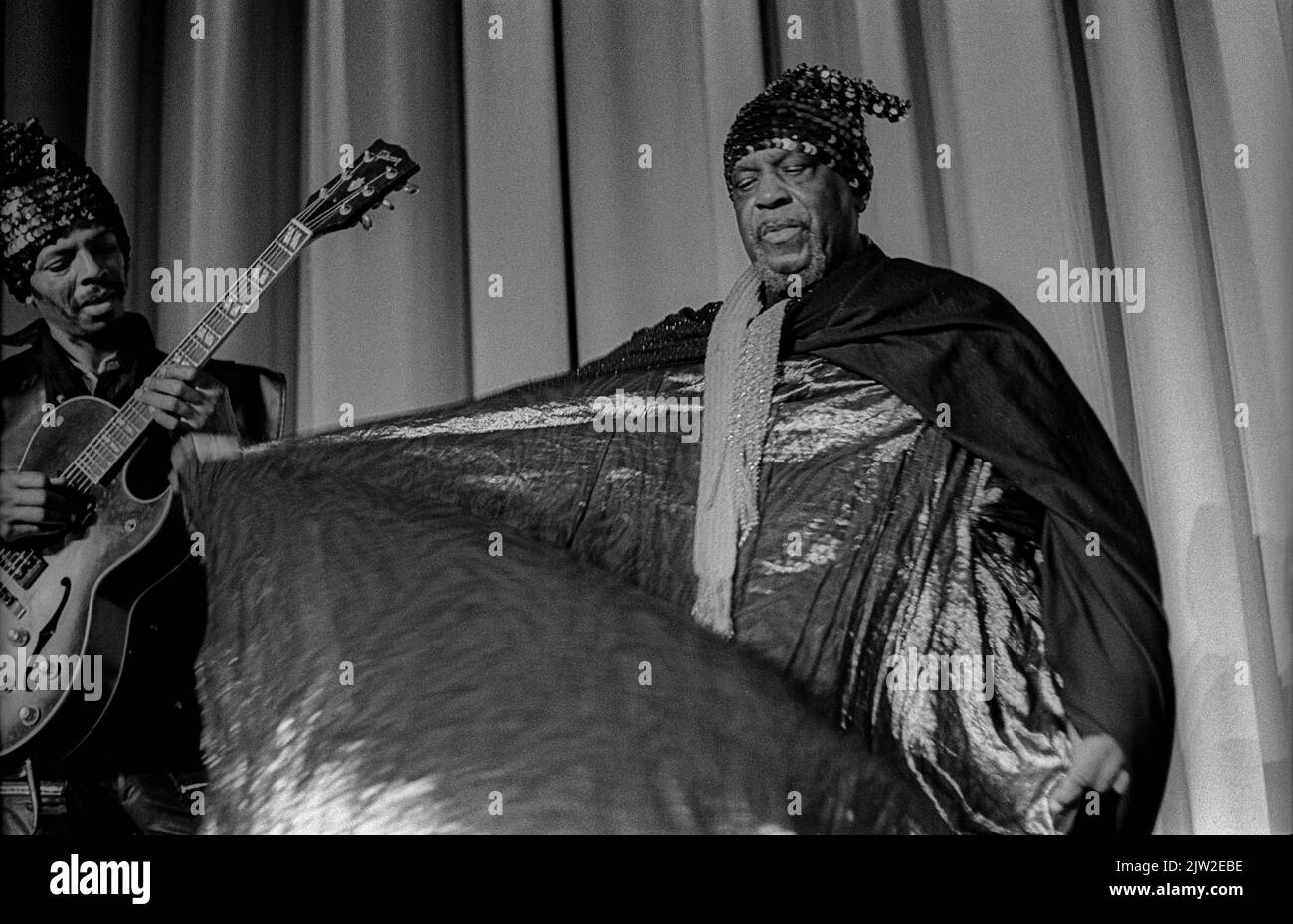 GDR, Leipzig, 10. 12. 1986, Sun Ra, Sun Ra Archesa au Capitole de Leipzig Banque D'Images