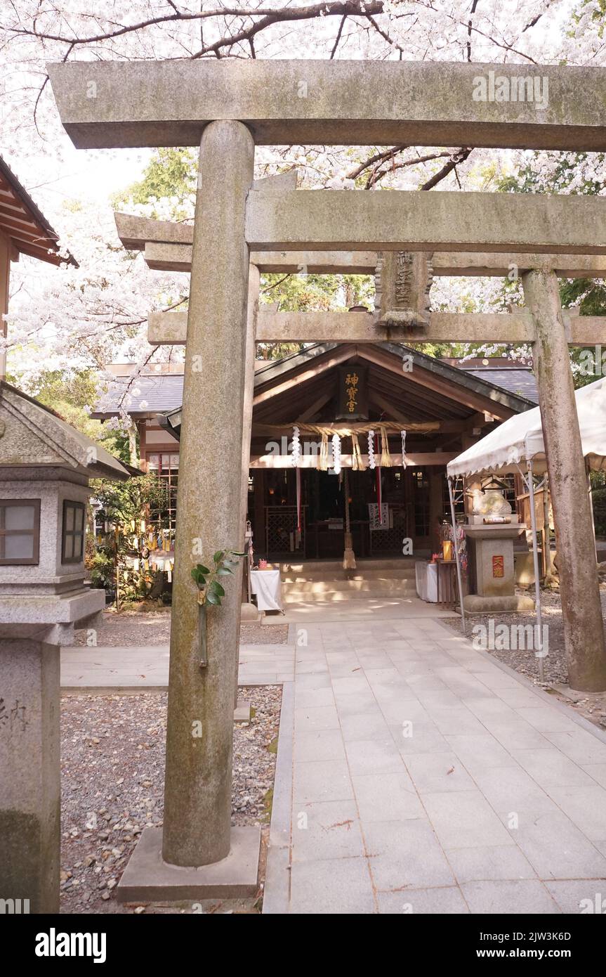 Petit sanctuaire à Kyoto Banque D'Images