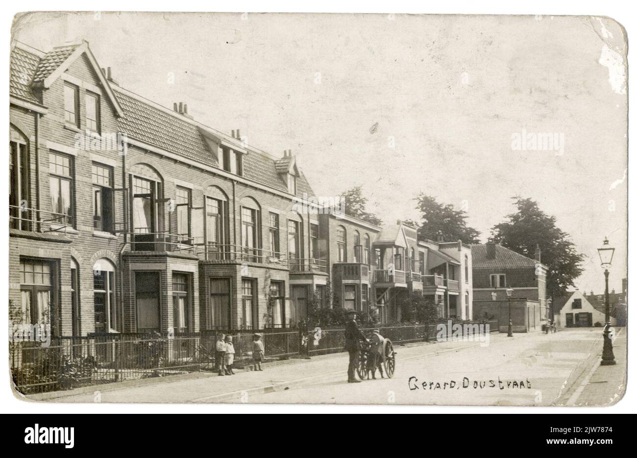 Intérieur de la maison Janskerkhof 12 à Utrecht: Grand hall avec la cheminée. Banque D'Images