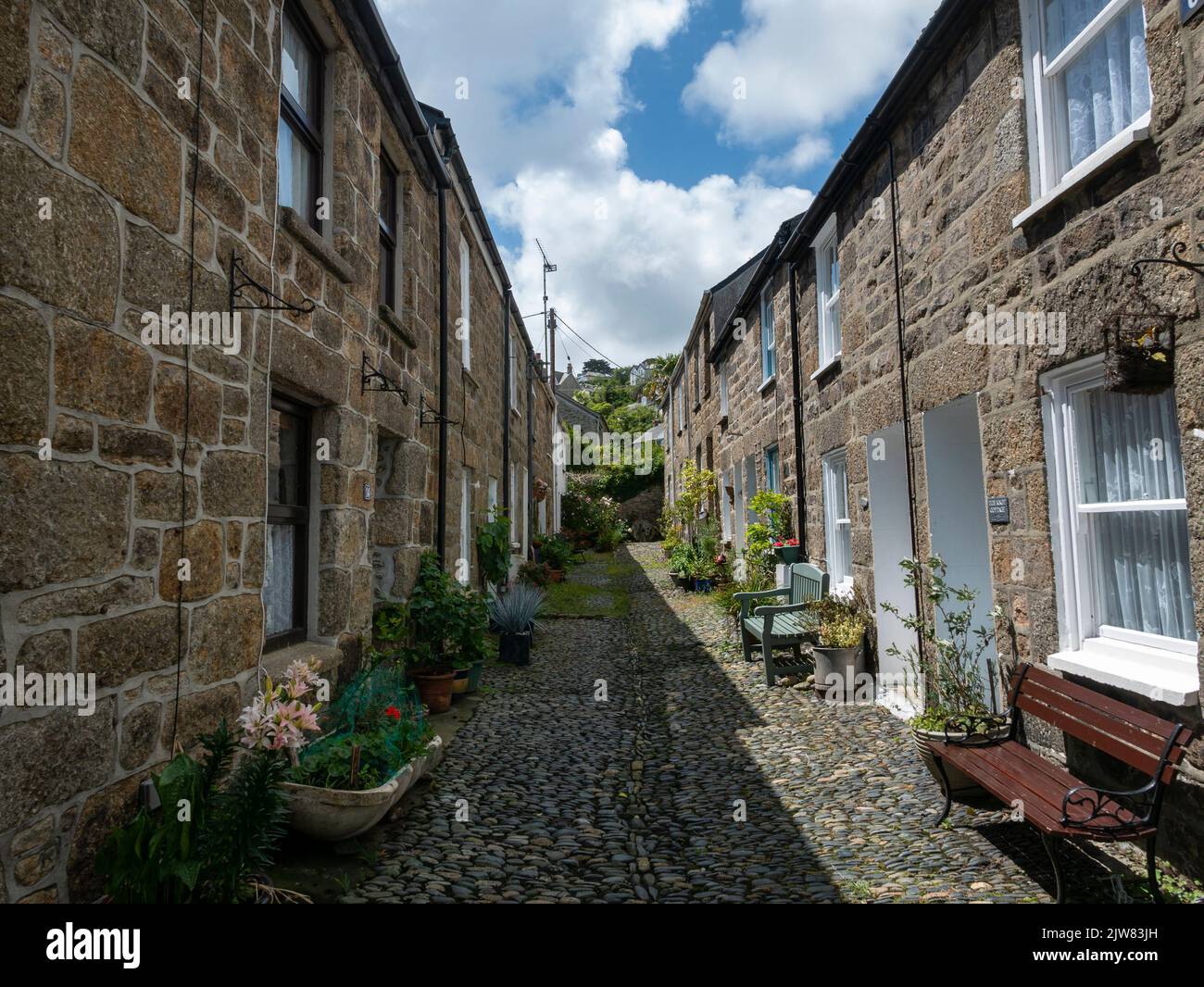 The Fraggan, Newlyn, Penzance, Cornouailles, Angleterre, ROYAUME-UNI. Banque D'Images