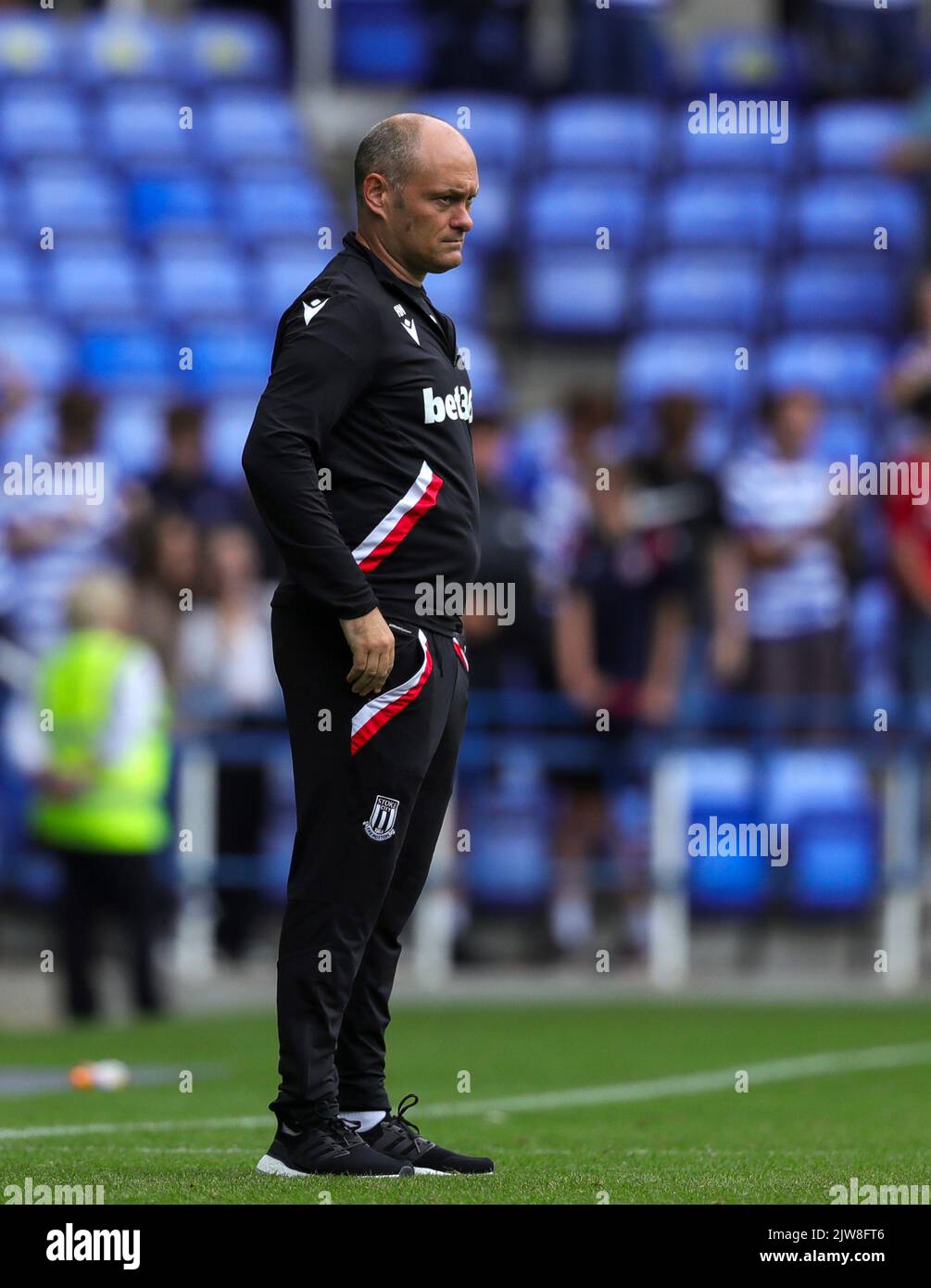Paul Ince responsable de Reading après le match du championnat Sky Bet Reading vs Stoke City au Select car Leasing Stadium, Reading, Royaume-Uni, 4th septembre 2022 (photo de Ben Whitley/News Images) à Reading, Royaume-Uni le 9/3/2022. (Photo de Ben Whitley/News Images/Sipa USA) Banque D'Images