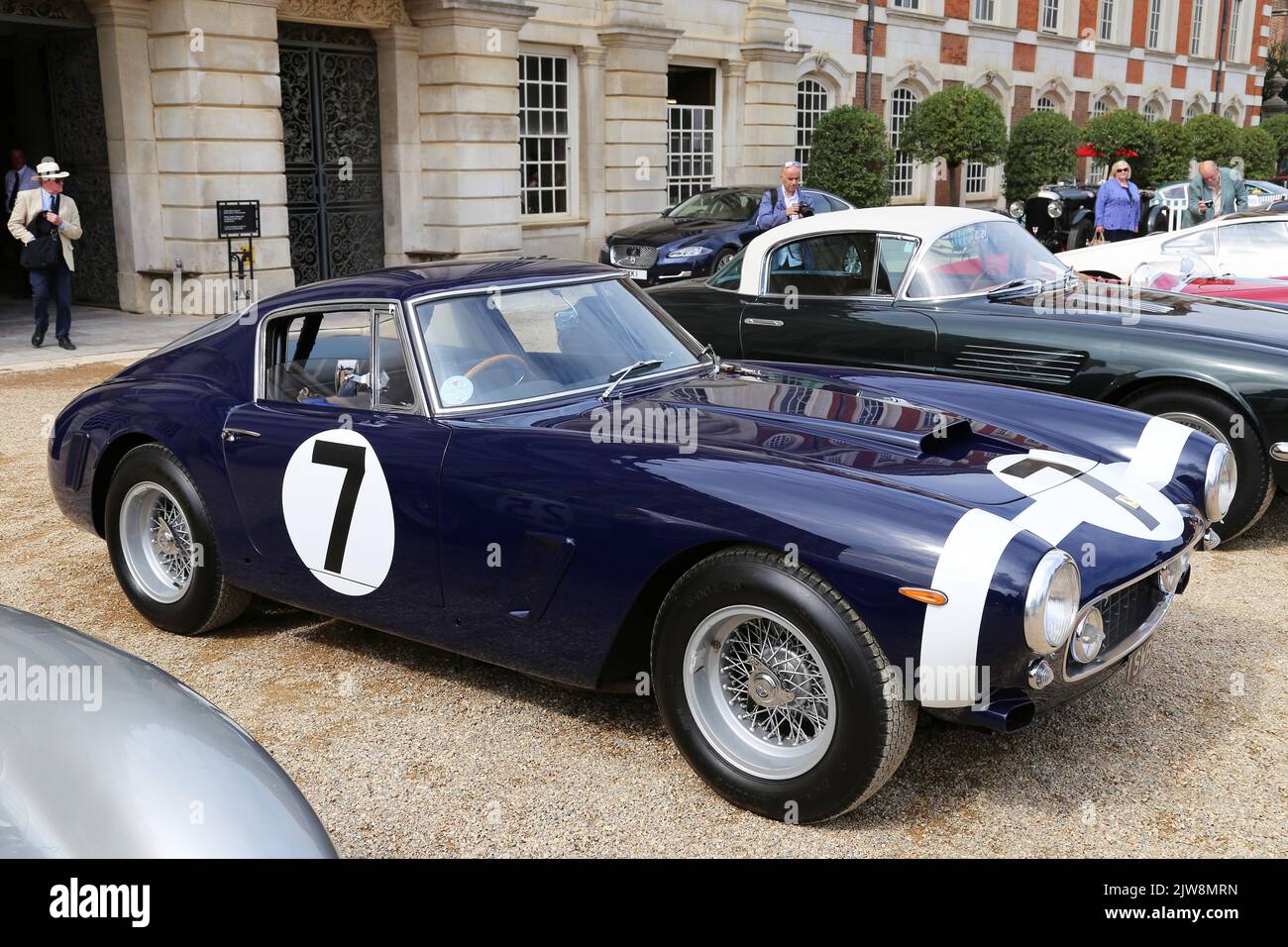 Ferrari 250 GT SWB Competizione (1961). Cours of Elegance 2022, Hampton court Palace, Londres, Royaume-Uni, Europe Banque D'Images