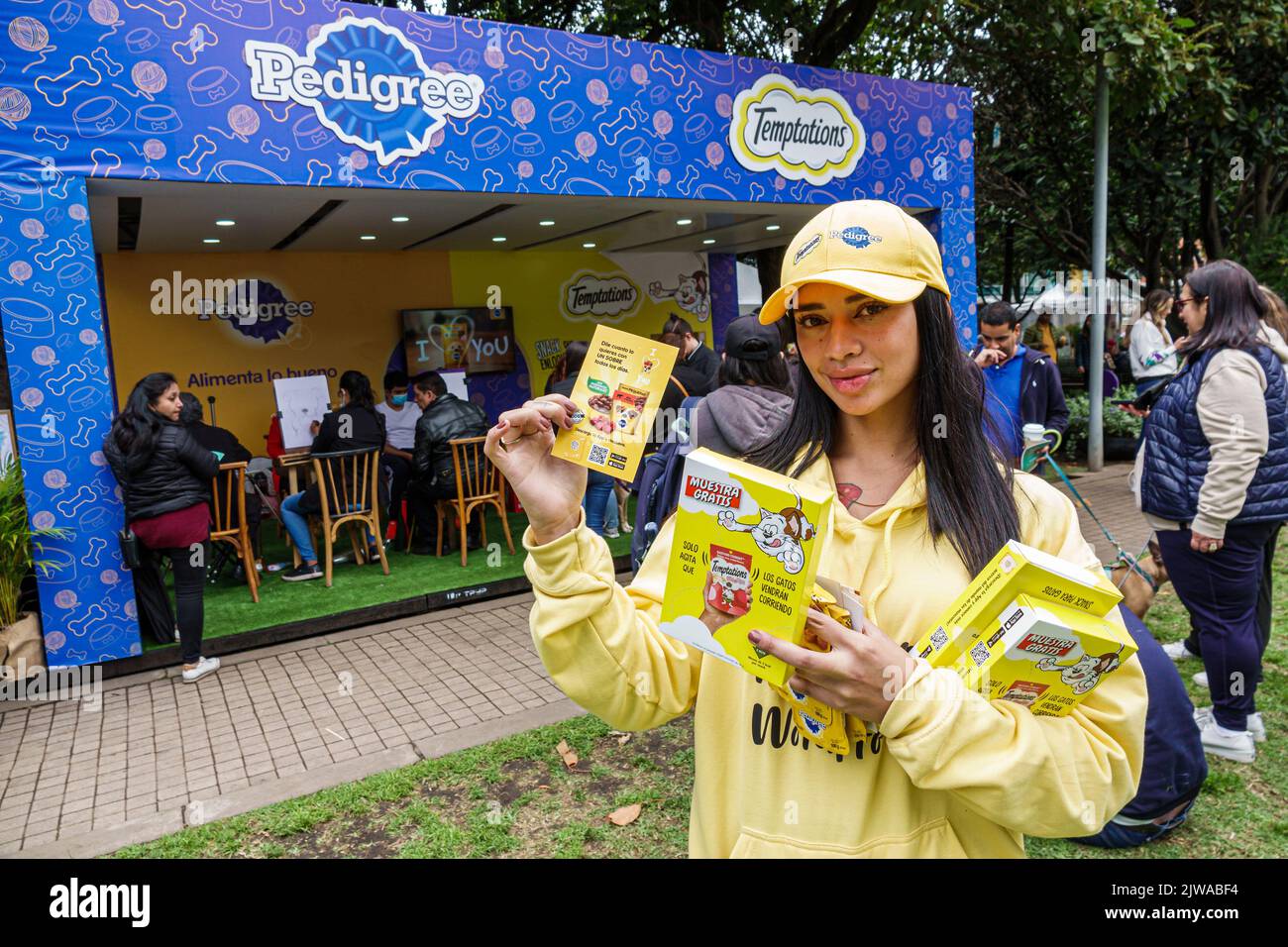 Bogota Colombie,El Chico Parque de la 93 être heureux Fest,magasin magasins affaires magasins marché marchés vente achats, Banque D'Images