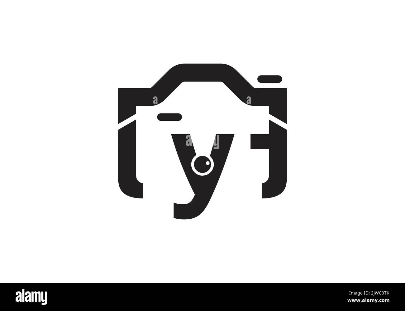 LYT photo initiale lettre logo lyt Design Vector Template l y t Letter logo Design Illustration de Vecteur