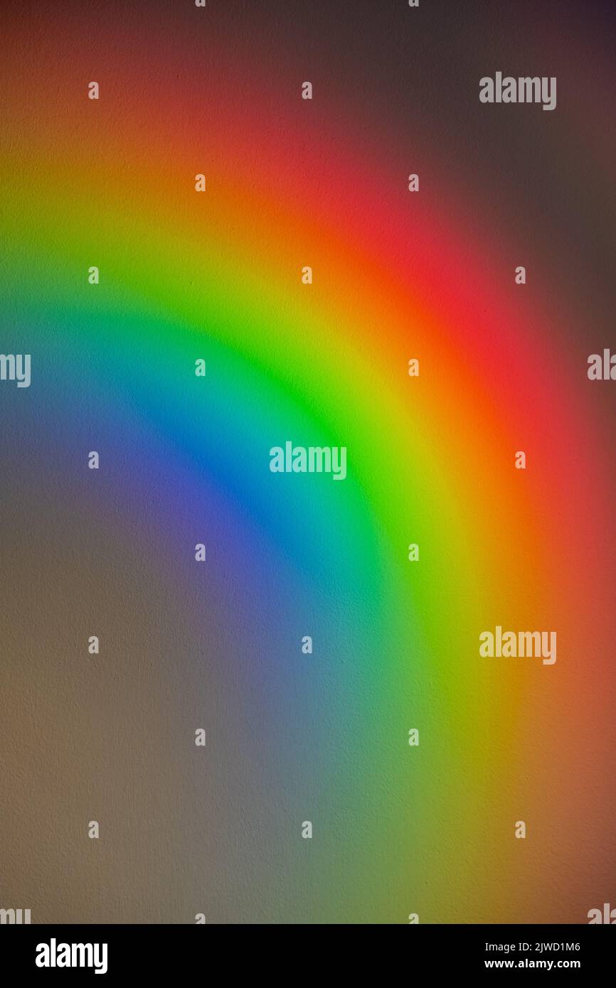 arc-en-ciel résumé flou dégradé de couleurs Banque D'Images