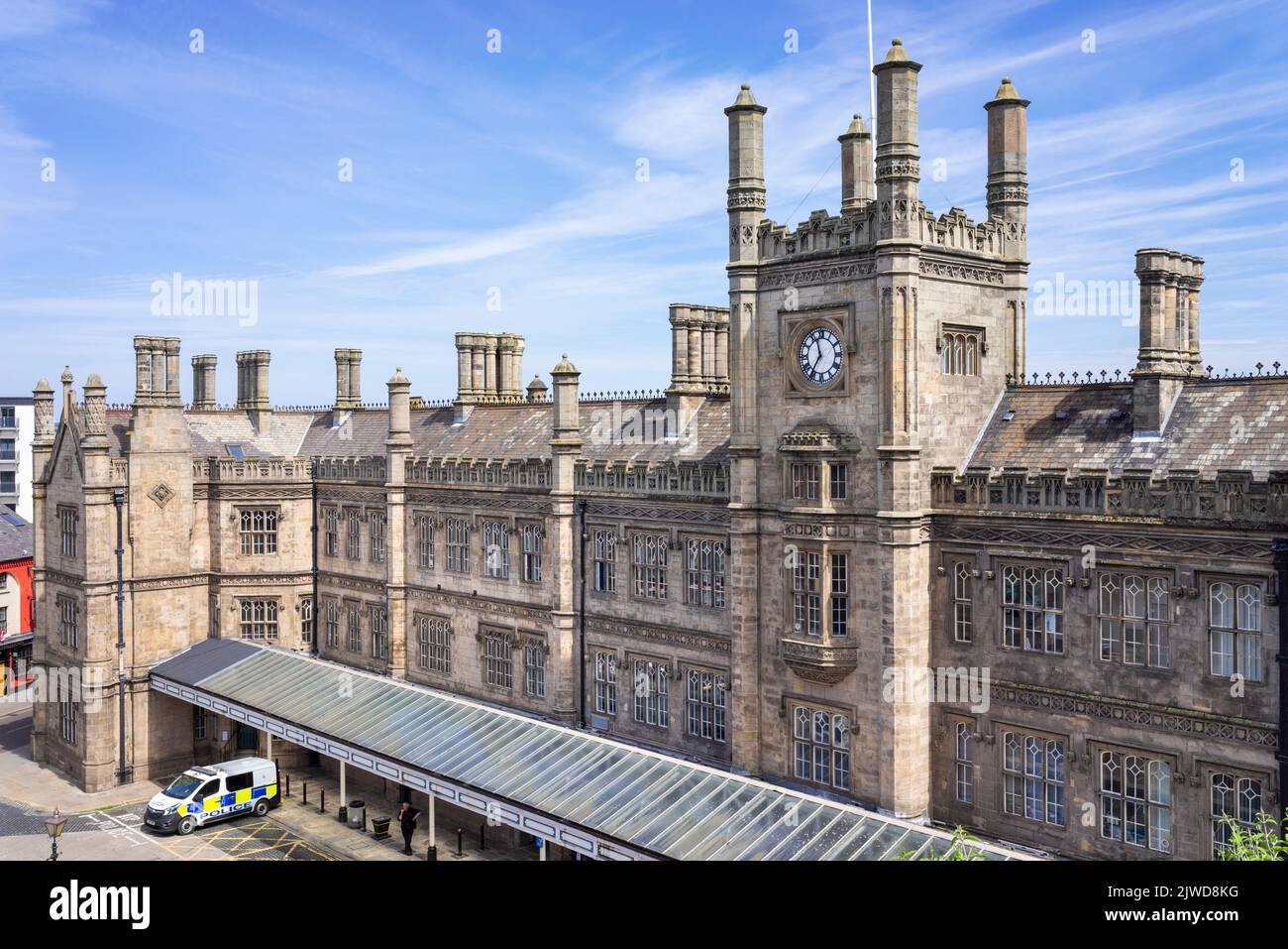 Gare de Shrewsbury Château Foregate Shrewsbury Shropshire Angleterre GB Europe Banque D'Images