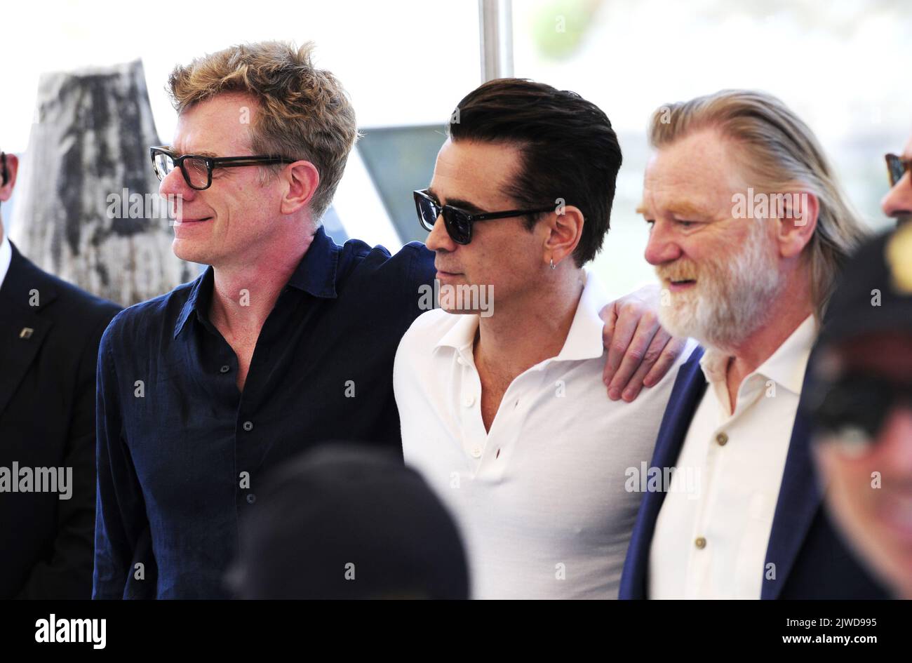 Colin Farrell et Cast arrivant au Festival du film de Venise 79th 2022. 5 septembre, Venise. FAMA © Fausto Marci Banque D'Images