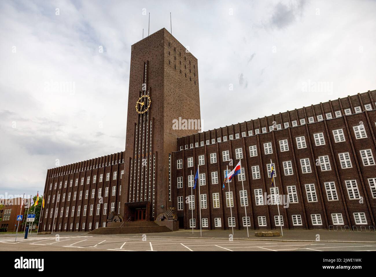 Hôtel de ville de Wilhelmshaven Banque D'Images