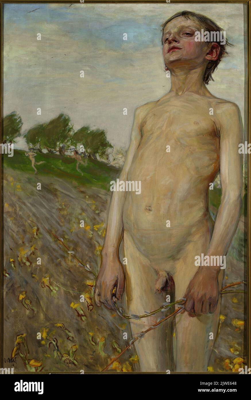 Printemps. Weiss, Wojciech (1875-1950), peintre Banque D'Images Printemps. Weiss, Wojciech (1875-1950), peintre Banque D'Images