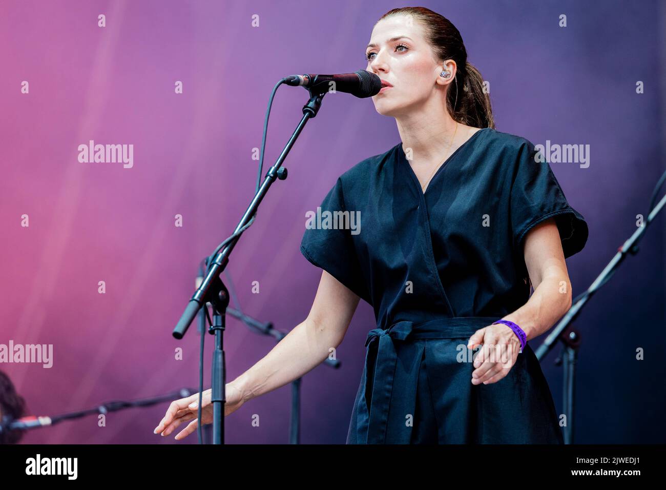 Saint-Cloud France 26 août 2022 Aldous Harding live at Rock en Seine Festival Day 2 Paris © Andrea Ripamonti / Alamy Banque D'Images