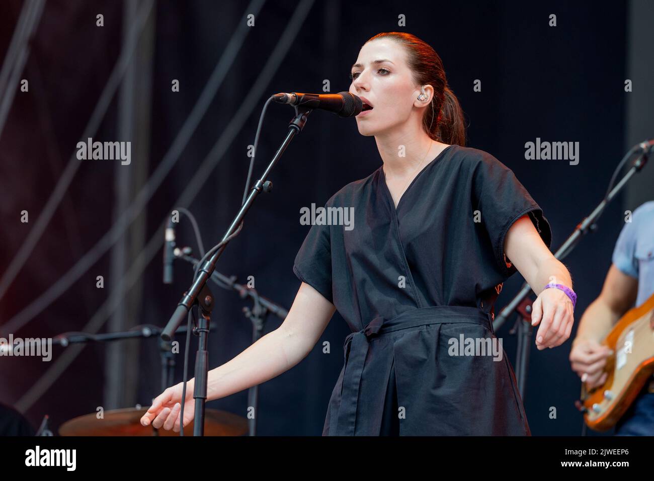 Saint-Cloud France 26 août 2022 Aldous Harding live at Rock en Seine Festival Day 2 Paris © Andrea Ripamonti / Alamy Banque D'Images