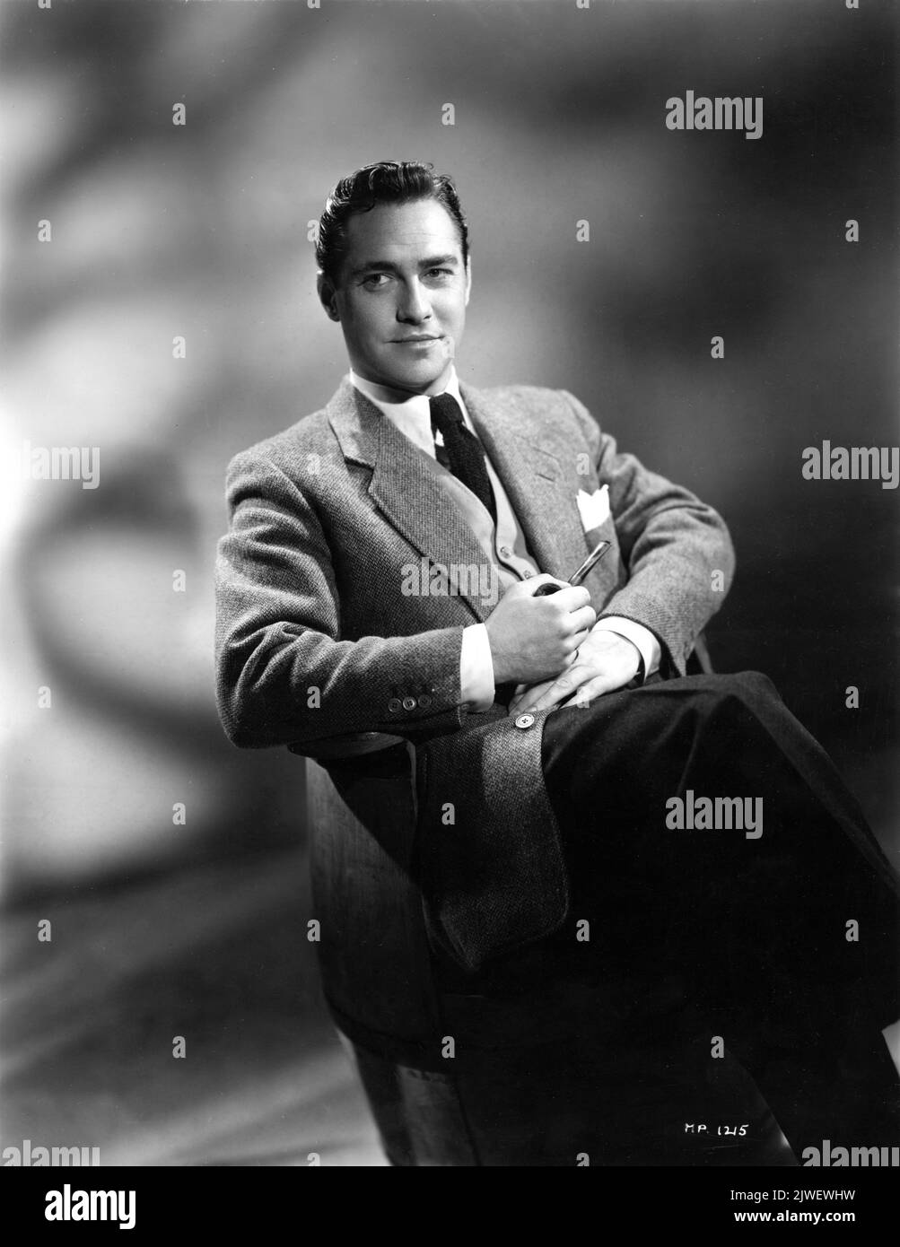 RICHARD TOOD 1950 Portrait de publicité pour Associated British - Pathe Ltd Banque D'Images