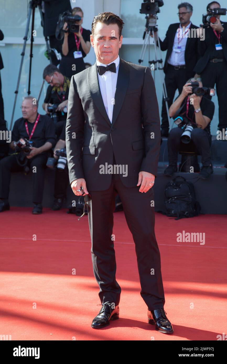 Venise, Italie. 05th septembre 2022. VENISE, ITALIE. 5 septembre 2022: Colin Farrell à la première des Banshees d'Inishenin au Festival International du film de Venise 79th. Photo: Kristina Afanasyeva/Featureflash crédit: Paul Smith/Alay Live News Banque D'Images