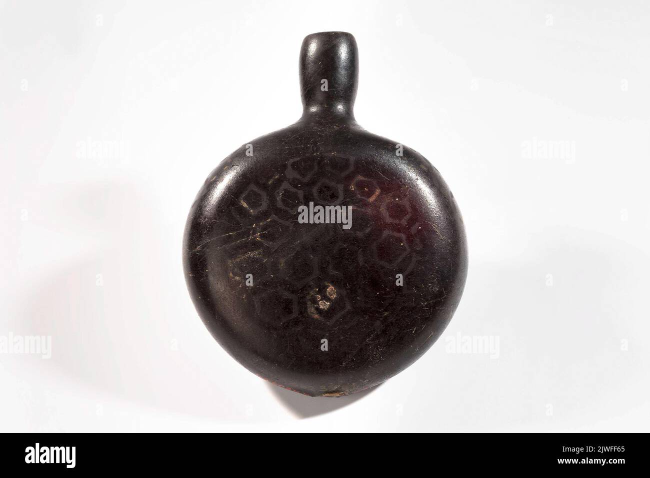 Bouteille de pèlerin. Inconnu, artisan Banque D'Images