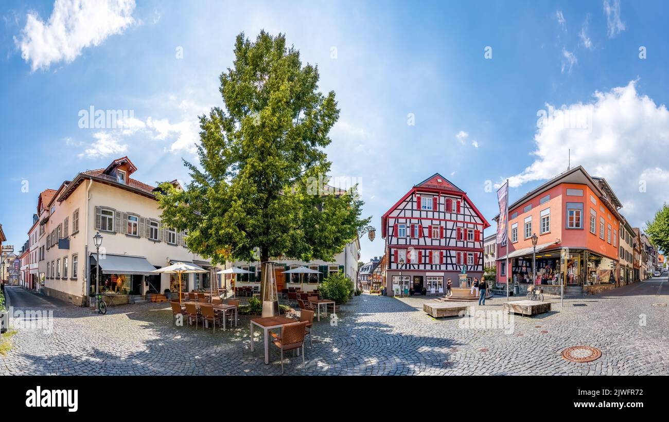 Ville historique de Kronberg im Taunus, Allemagne Banque D'Images