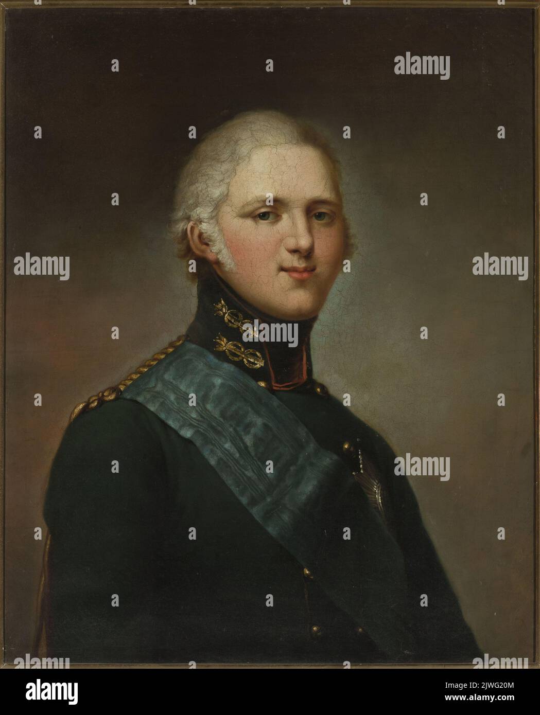 Portrait du tsar Alexandre I. Vigée-Lebrun, Marie Elisabeth-Louise (1755-1842), peintre Banque D'Images