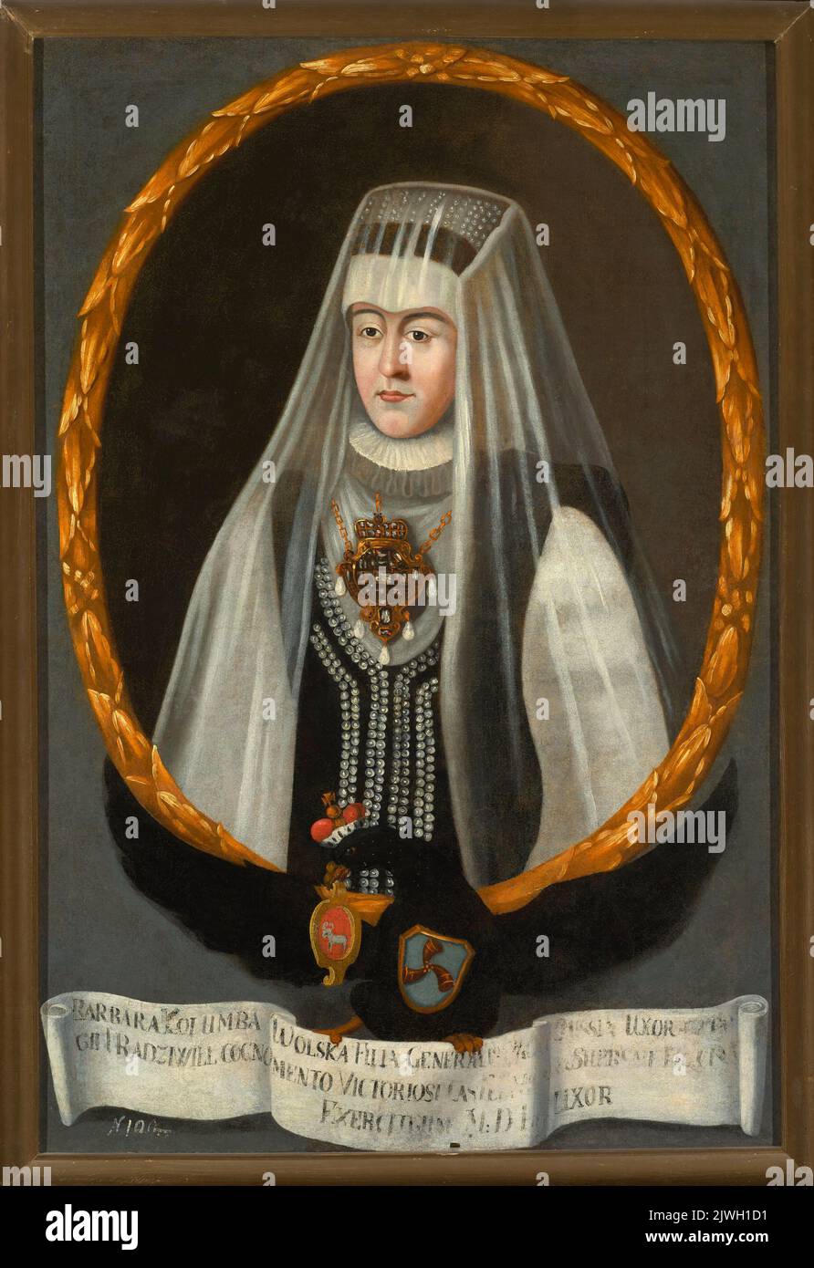 Portrait de Barbara Radziwiłł née Koła Wolska (?1550), mère de la
