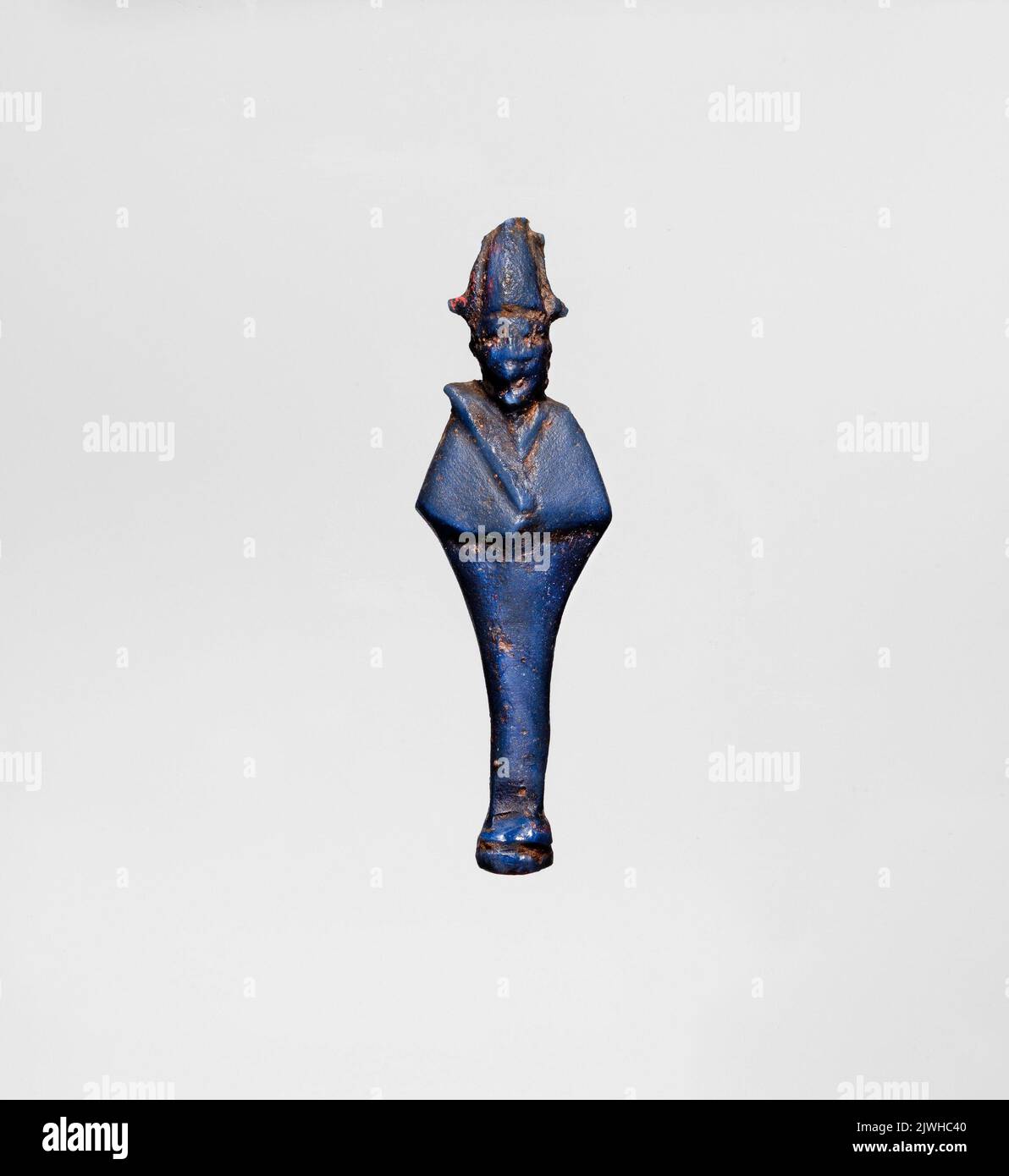 Amulet - stojący bóg Ozyrys. Inconnu, auteur Banque D'Images