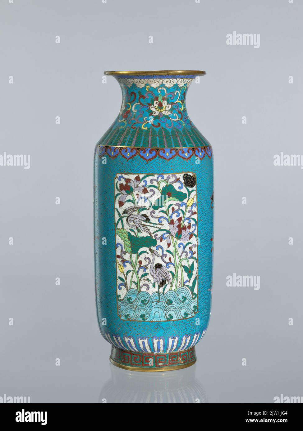 Vase cylindrique. Inconnu, artisan Banque D'Images