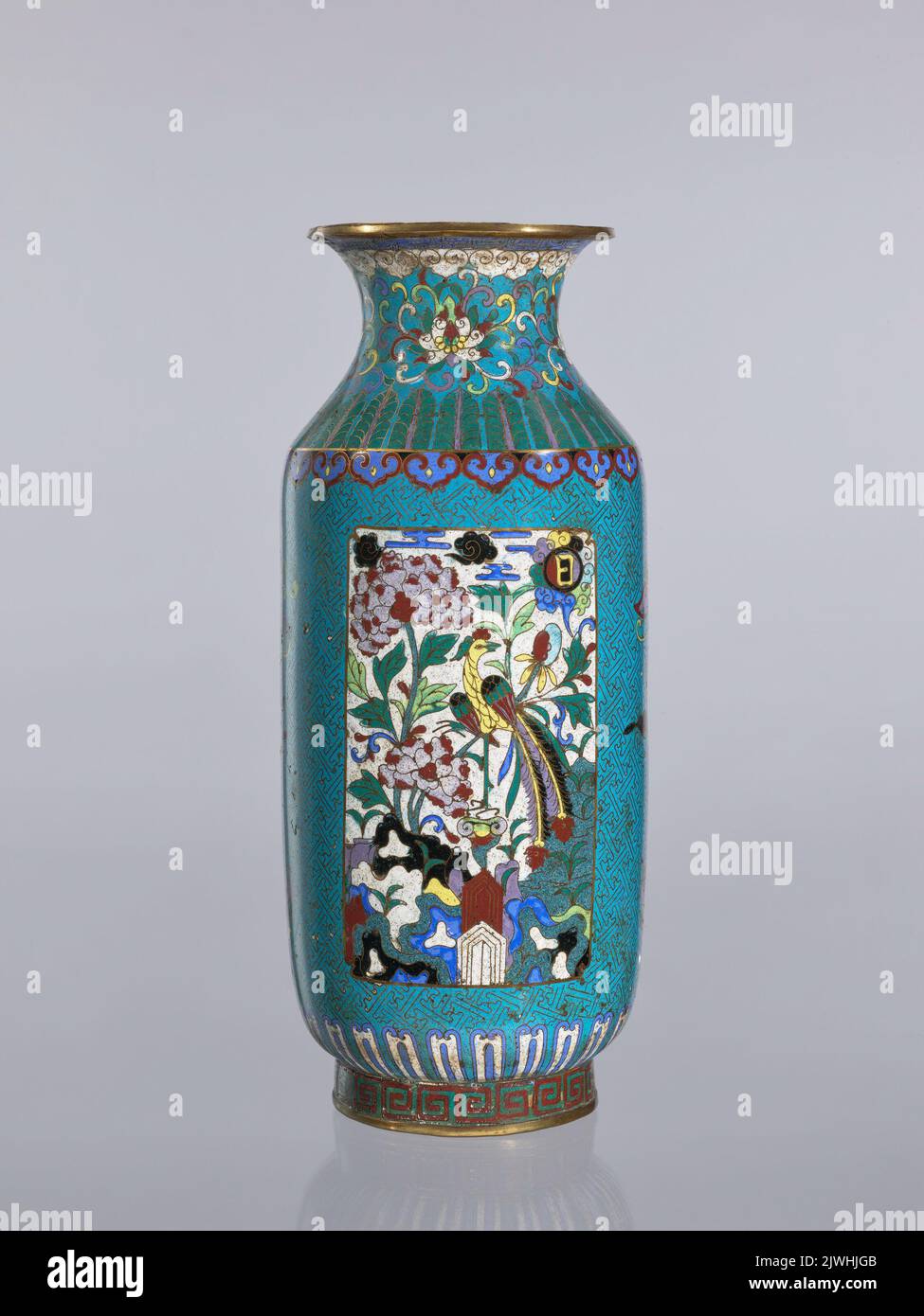 Vase cylindrique. Inconnu, artisan Banque D'Images