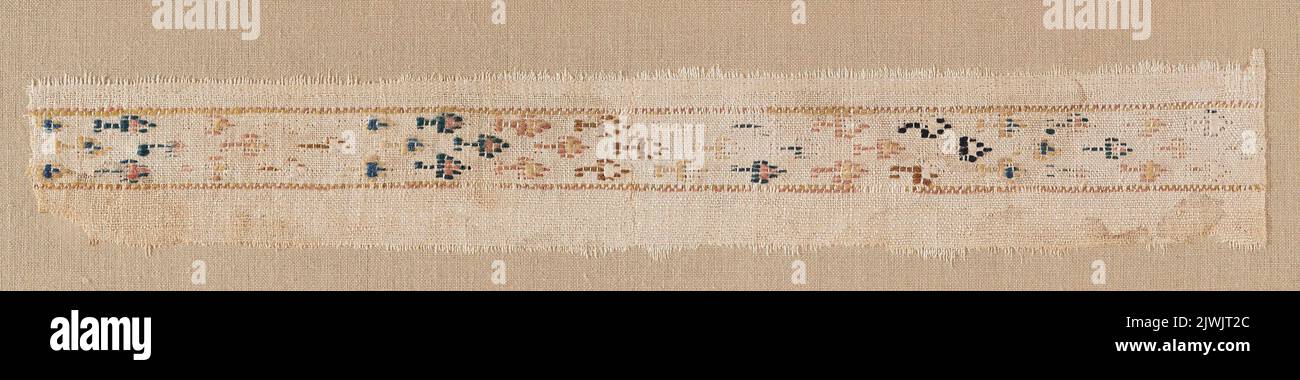 DWA fragmenty pasa dekoracyjnego. Inconnu, auteur Banque D'Images