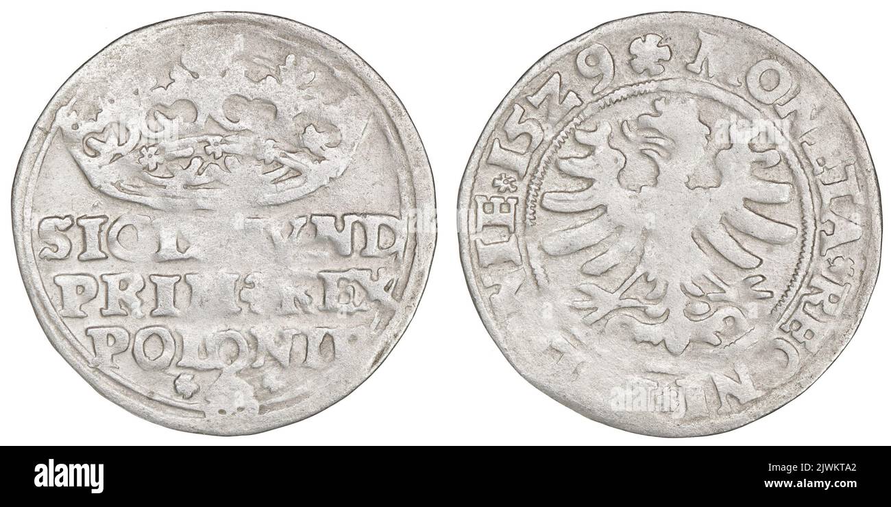 grossen. Zygmunt i Stary (król polski ; 1506-1548), règle Banque D'Images