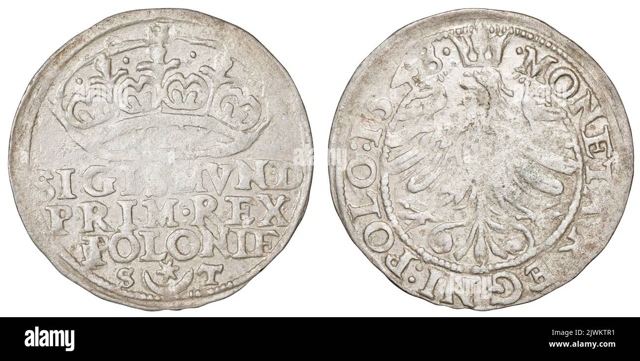 grossen. Zylmunt i Stary (król polski ; 1506-1548) Banque D'Images