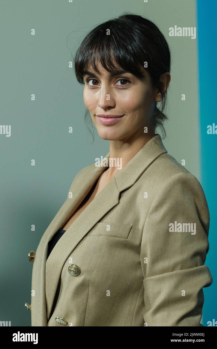 Madrid, Espagne. 06th septembre 2022. Megan Montaner assiste à la photocall 'la Vida Padre' à l'hôtel URSO à Madrid. Crédit : SOPA Images Limited/Alamy Live News Banque D'Images