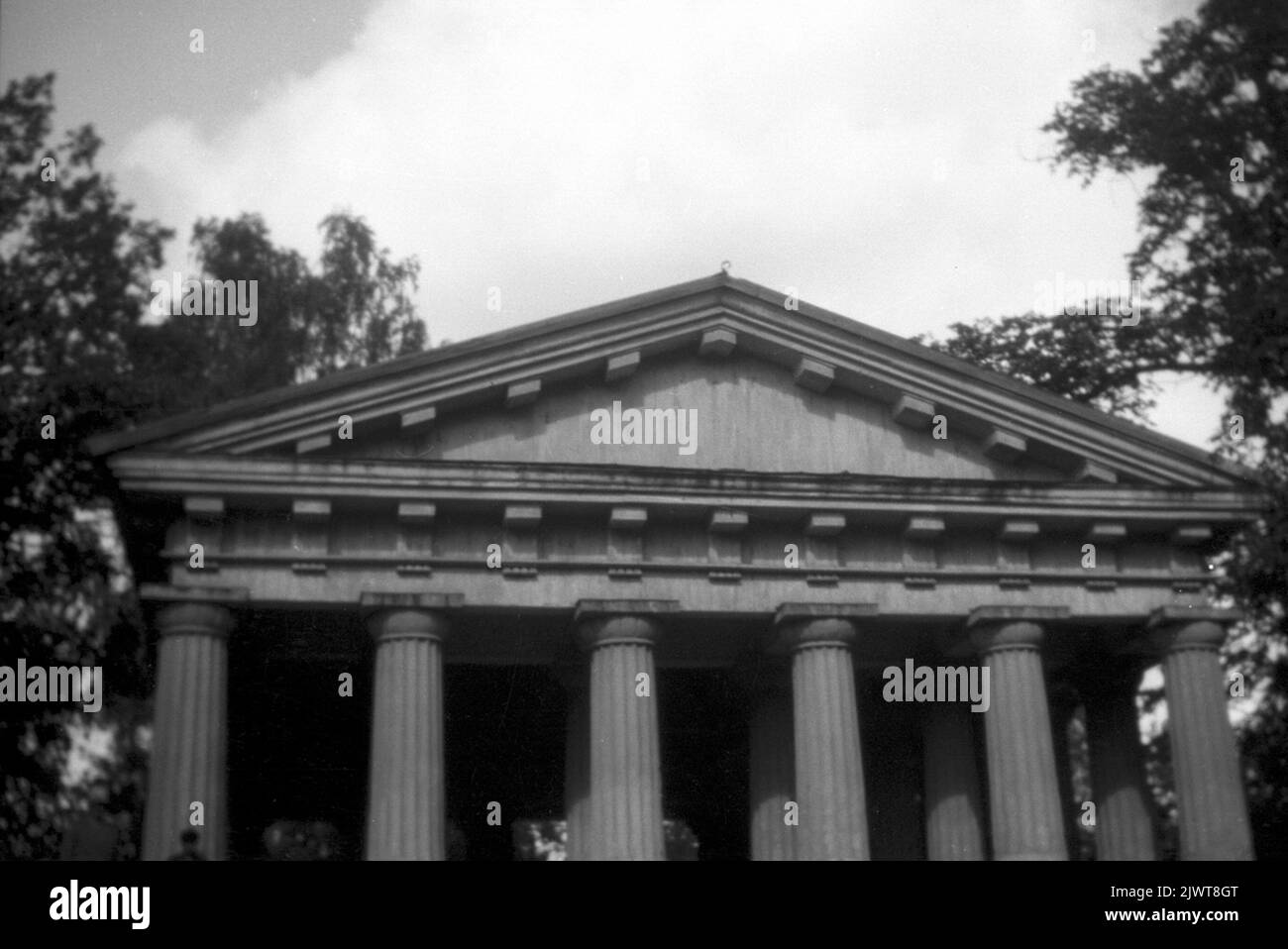 La salle d'art d'Helsingborg, bâtiment d'exposition de style grec du début du 20th siècle. Konstthallen i Helsingborg, utställningsbyggnad i grekisk stil från början av 1900-talet. Banque D'Images