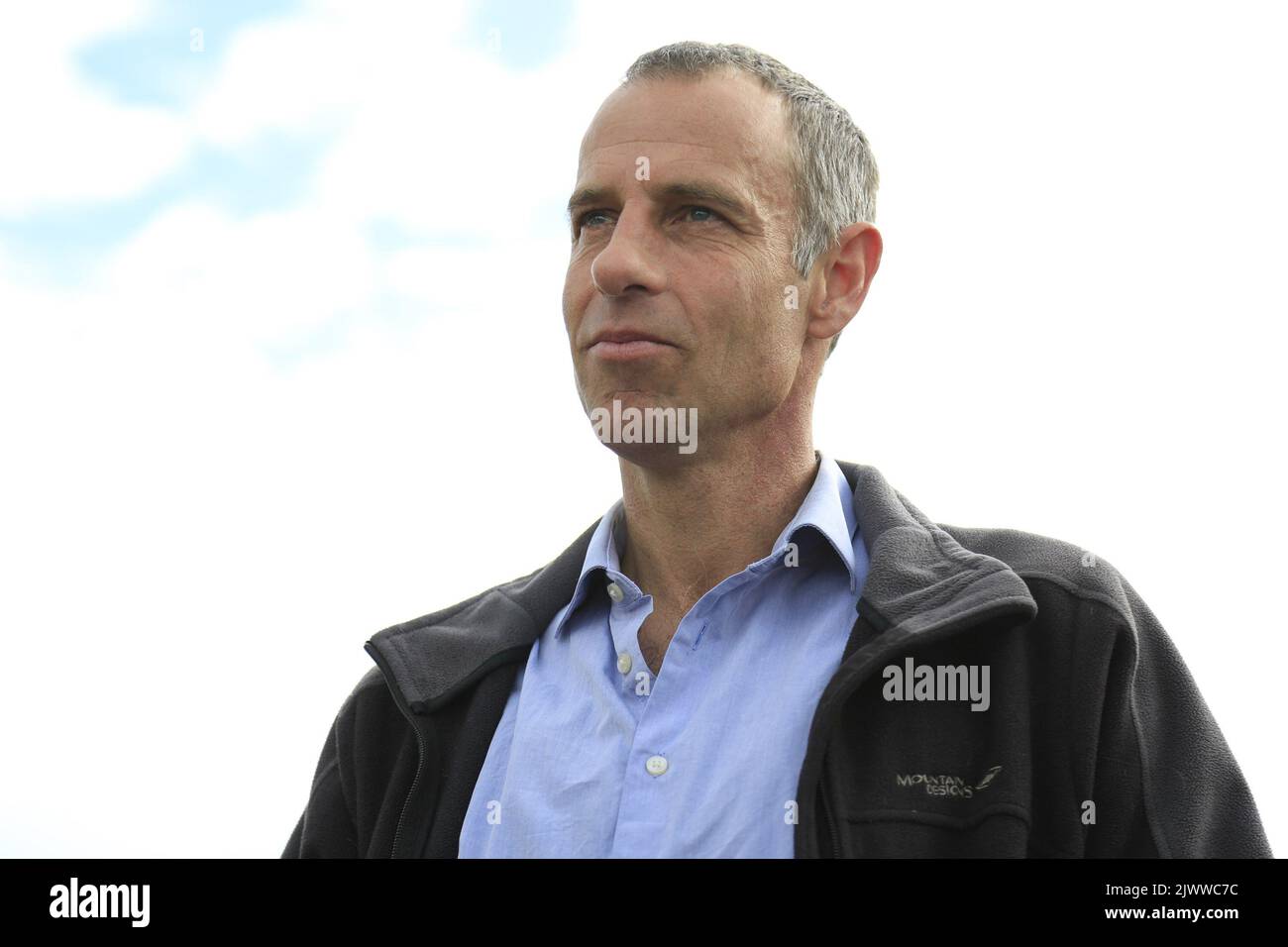 Nick McKim, le dirigeant des Verts de Tasmanie, vote à Hobart lors des