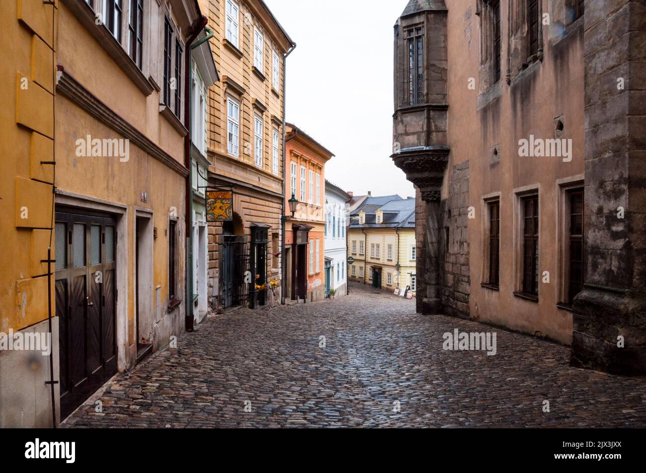 Médiévale Kutná Hora, République tchèque. Banque D'Images