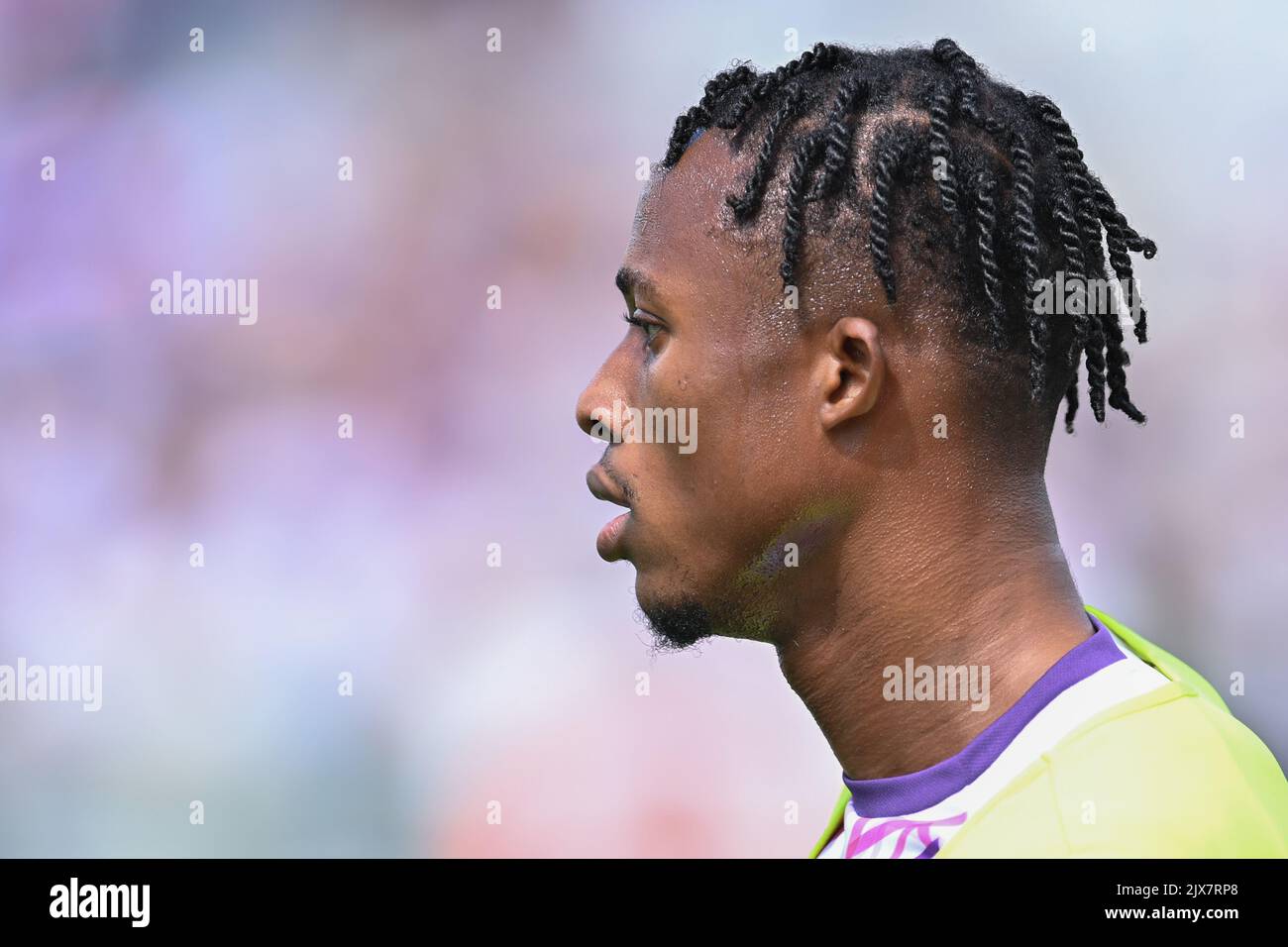 Florence, Italie. 03rd septembre 2022. Christian Michael Kouakou Kouame (ACF Fiorentina) pendant ACF Fiorentina vs Juventus FC, football italien série A match à Florence, Italie, 03 septembre 2022 Credit: Independent photo Agency/Alay Live News Banque D'Images