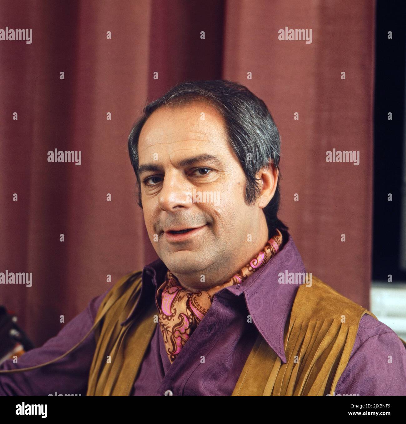 Hans Putz, österreichischer Schauspieler, im Porträt, Österreich 1975. Banque D'Images