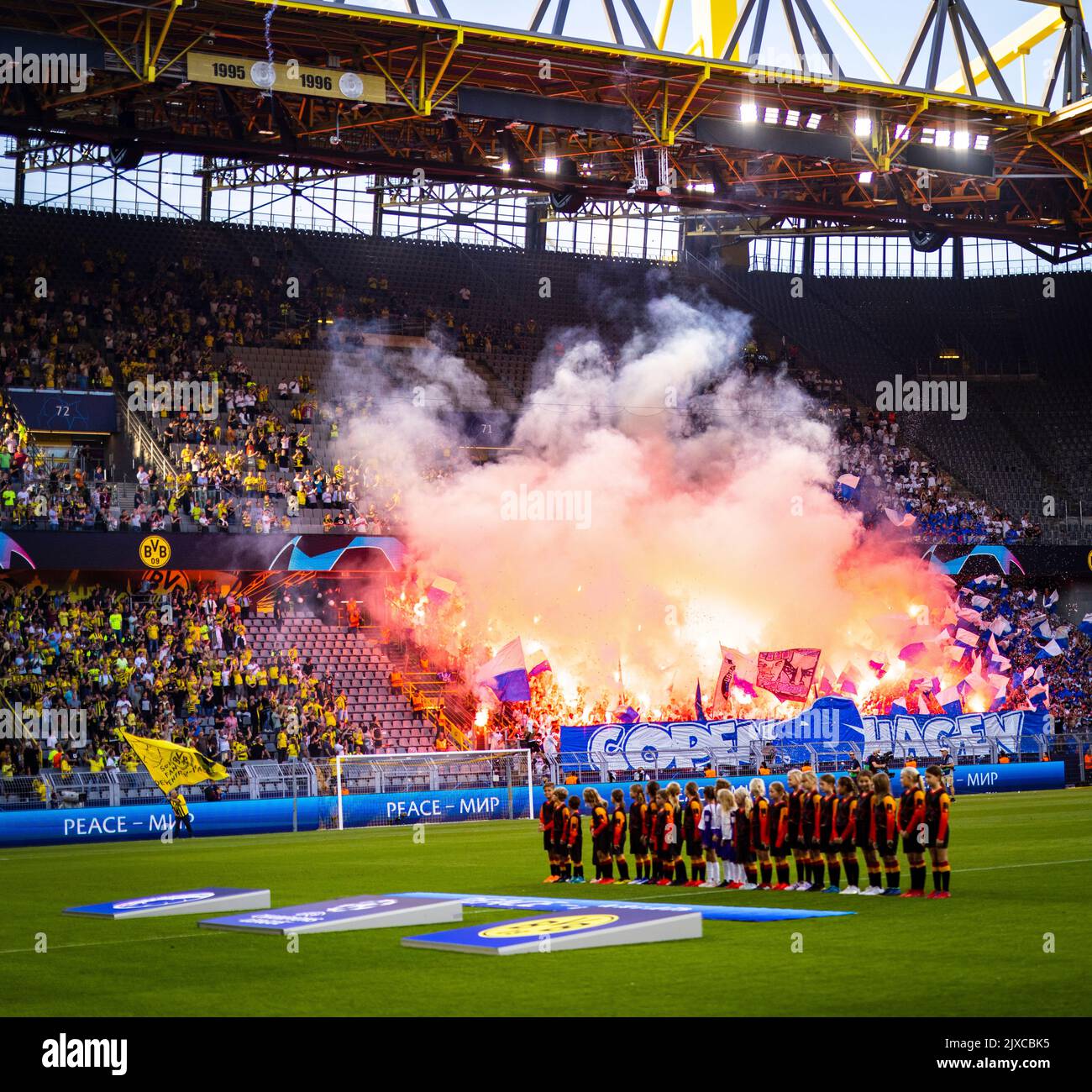 Borussia Dortmund - FC Kopenhagen 06.09.2022, Fussball; saison 2022/23 Foto: Moritz Müller Copyright (nur für journalistische Zwecke) par : Moritz Banque D'Images