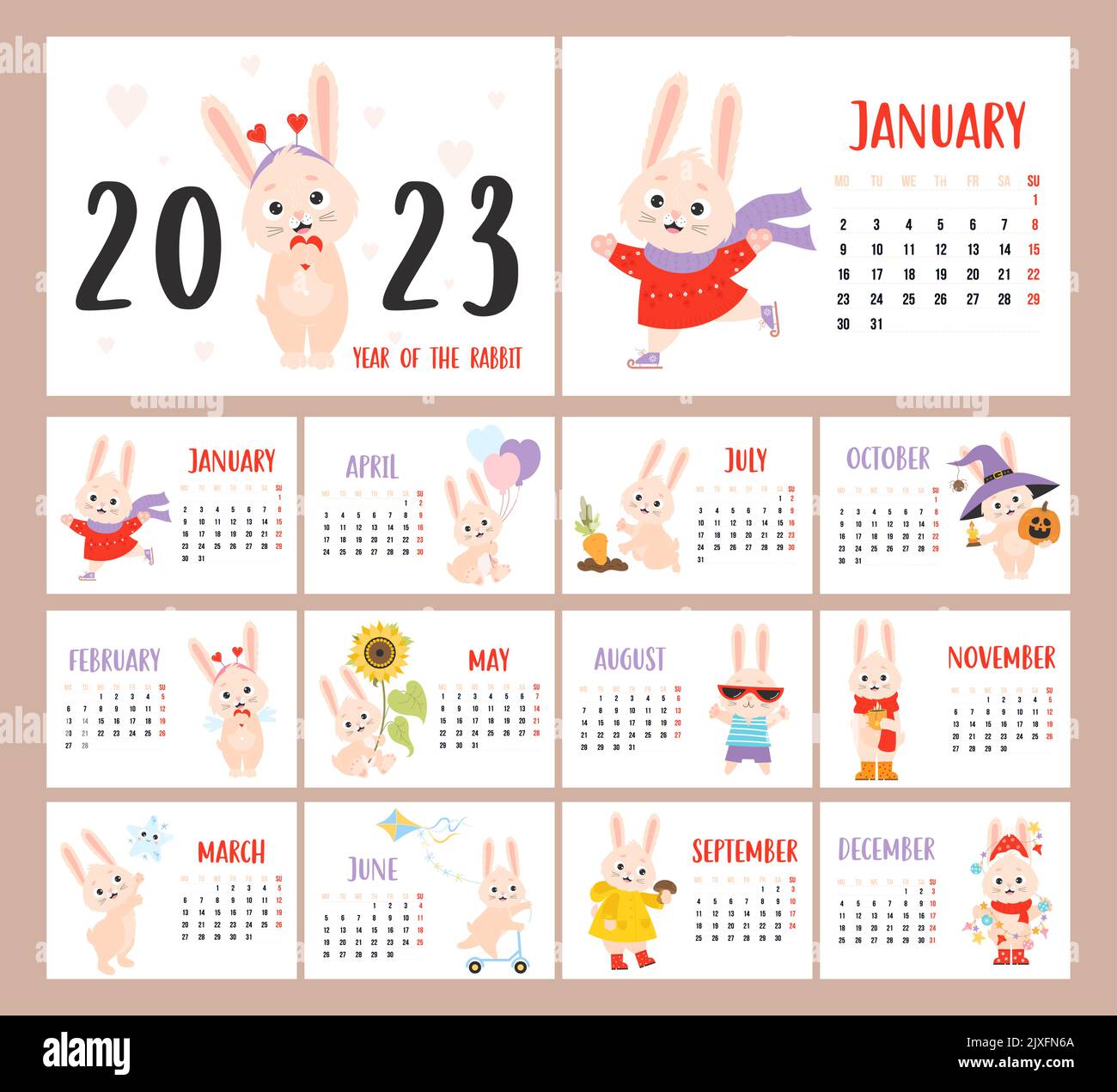 Calendrier Mural 2026 Miquelrius - 30 X 30 Cm - Spirale Double, Espace Notes, Jours Fériés