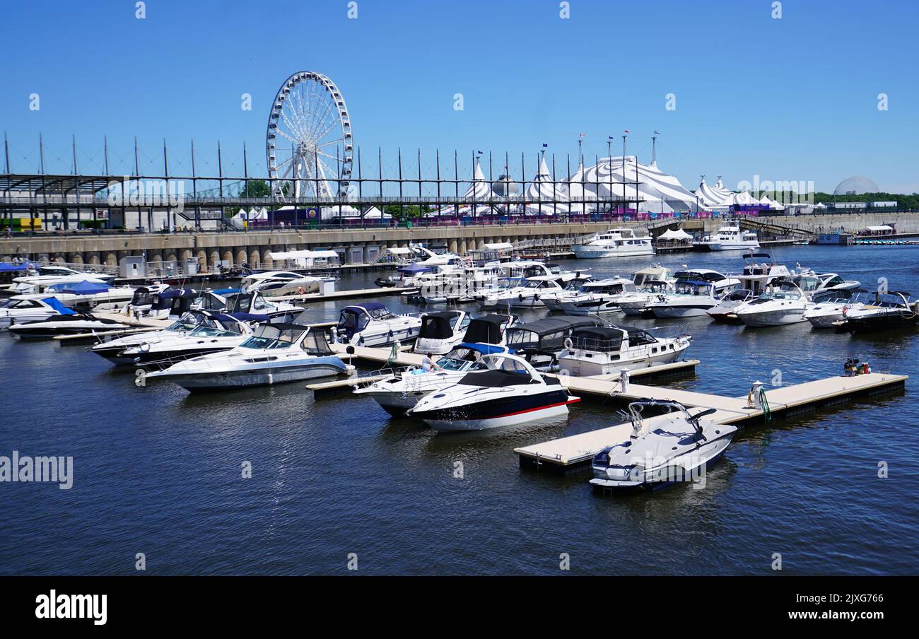 Le Vieux-Port historique de Montréal.Montréal.Québec,Canada.Alamy Live News/Mario Beauregard Banque D'Images