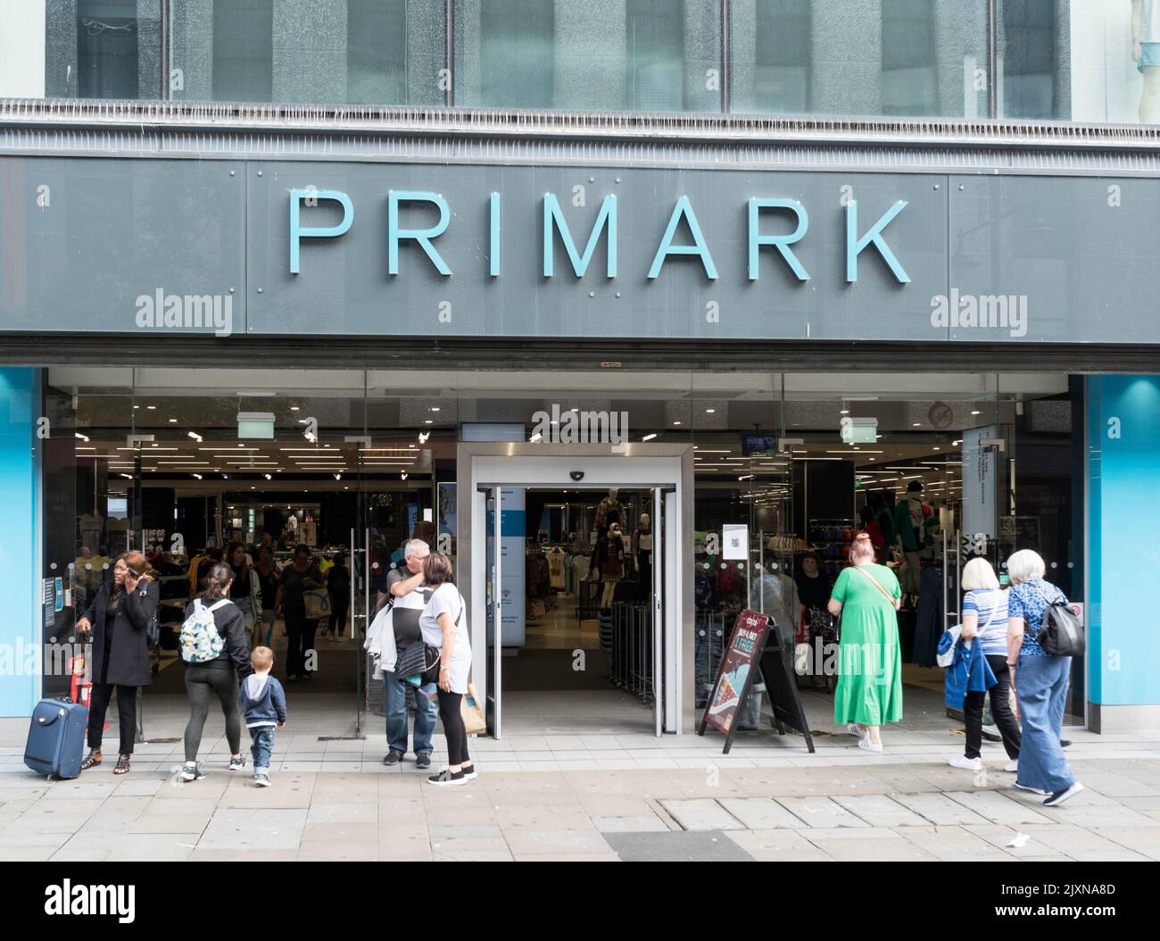Magasin Primark sur Northumberland Street, Newcastle, Angleterre, Royaume-Uni Banque D'Images