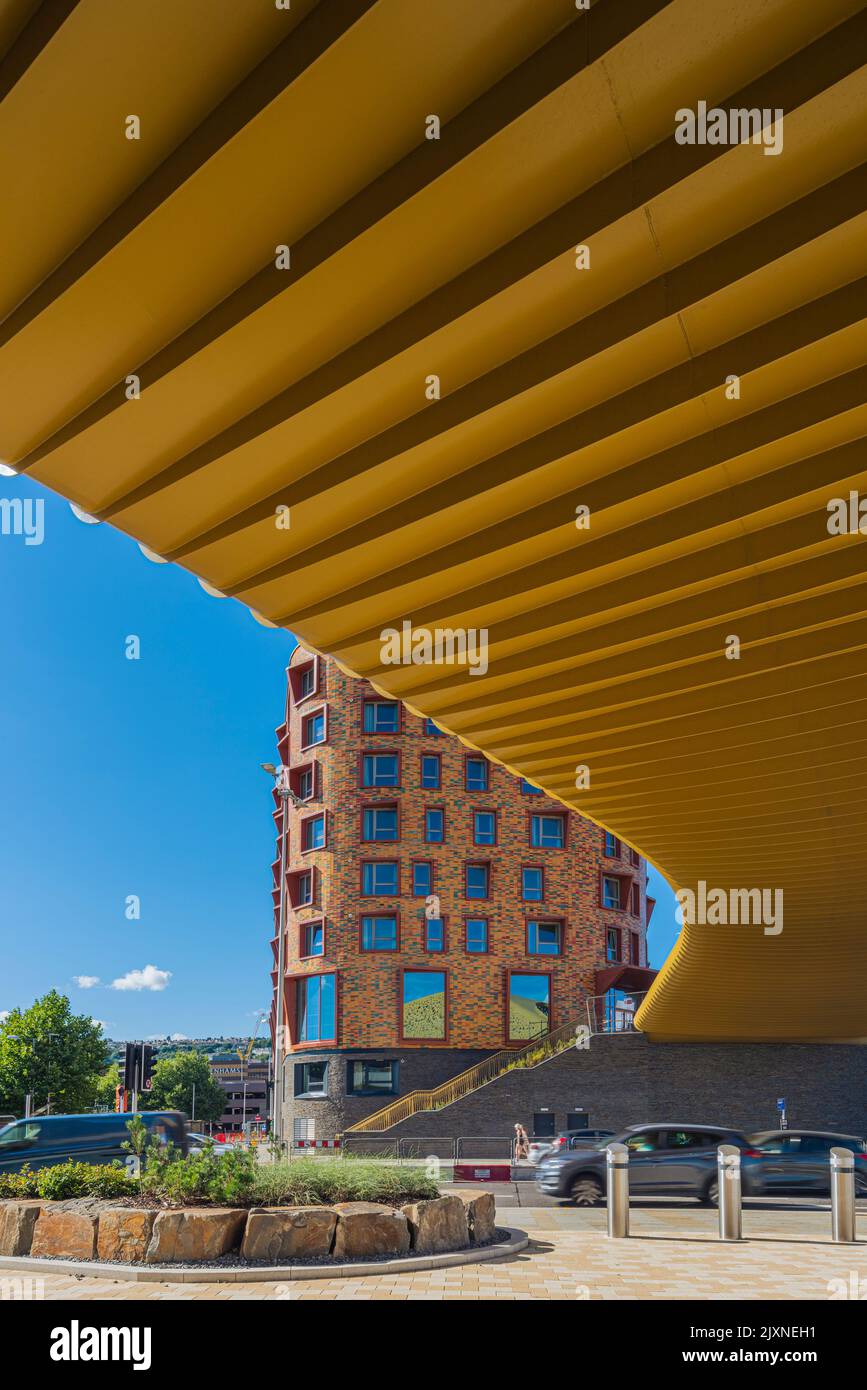 Swansea Arena et Bae COPR Bay Bridge août 2022 Banque D'Images