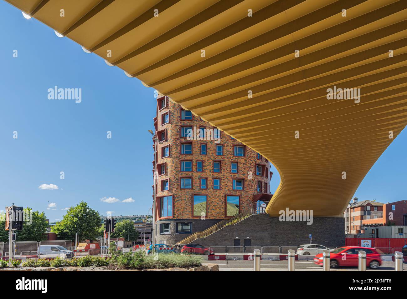 Swansea Arena et Bae COPR Bay Bridge août 2022 Banque D'Images