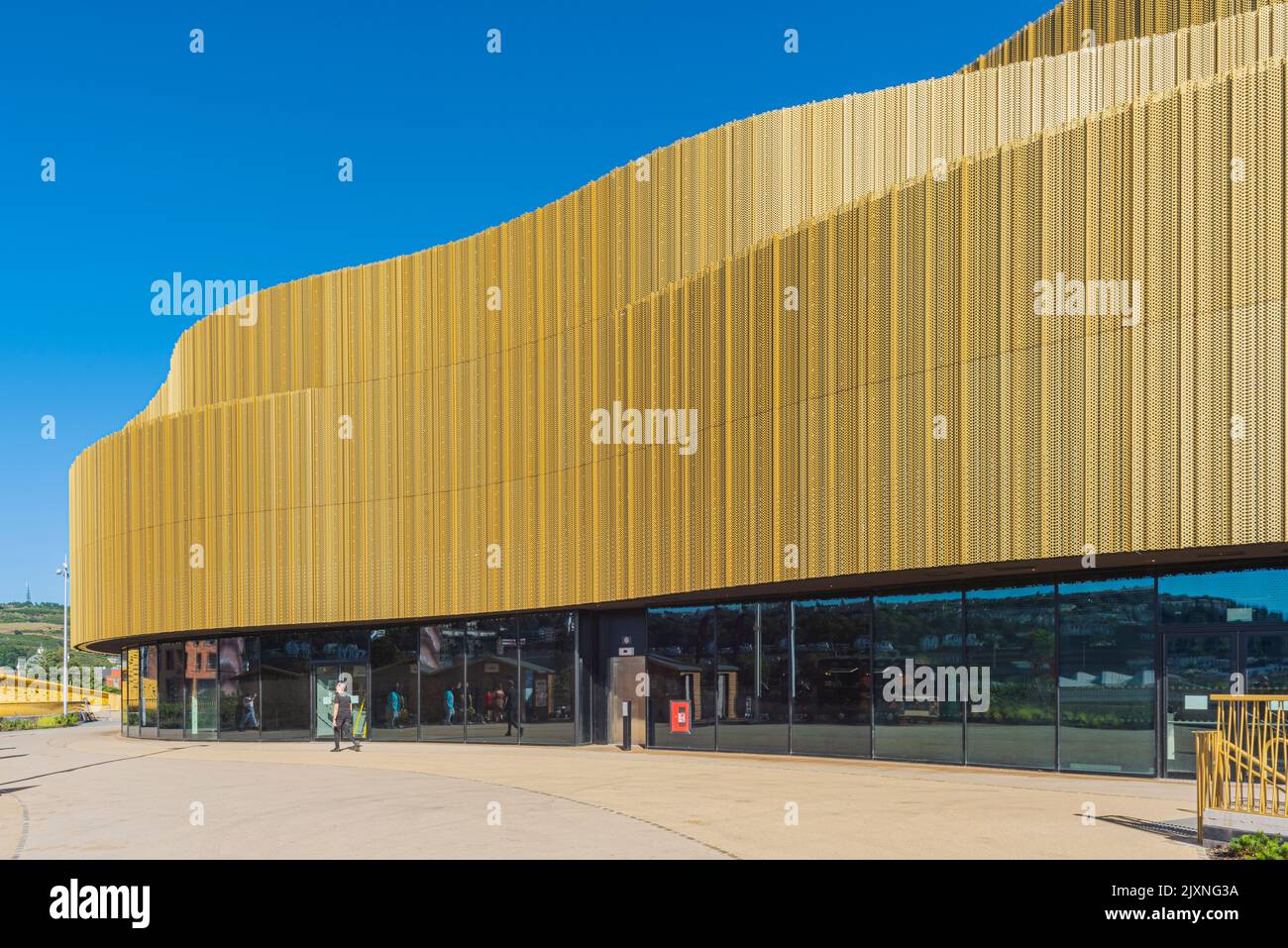 Swansea Arena et Bae COPR Bay Bridge août 2022 Banque D'Images