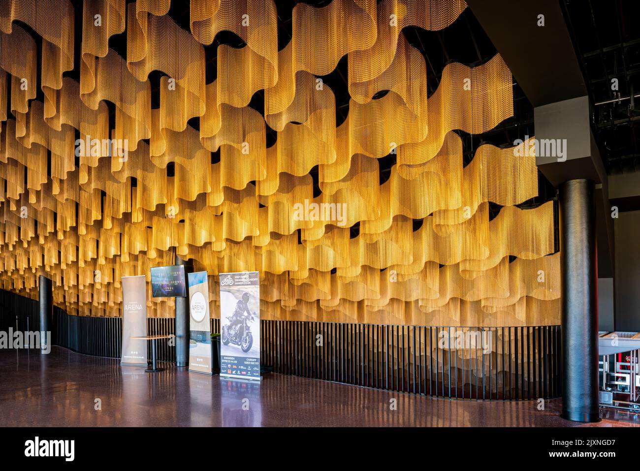 Swansea Arena et Bae COPR Bay Bridge août 2022 Banque D'Images